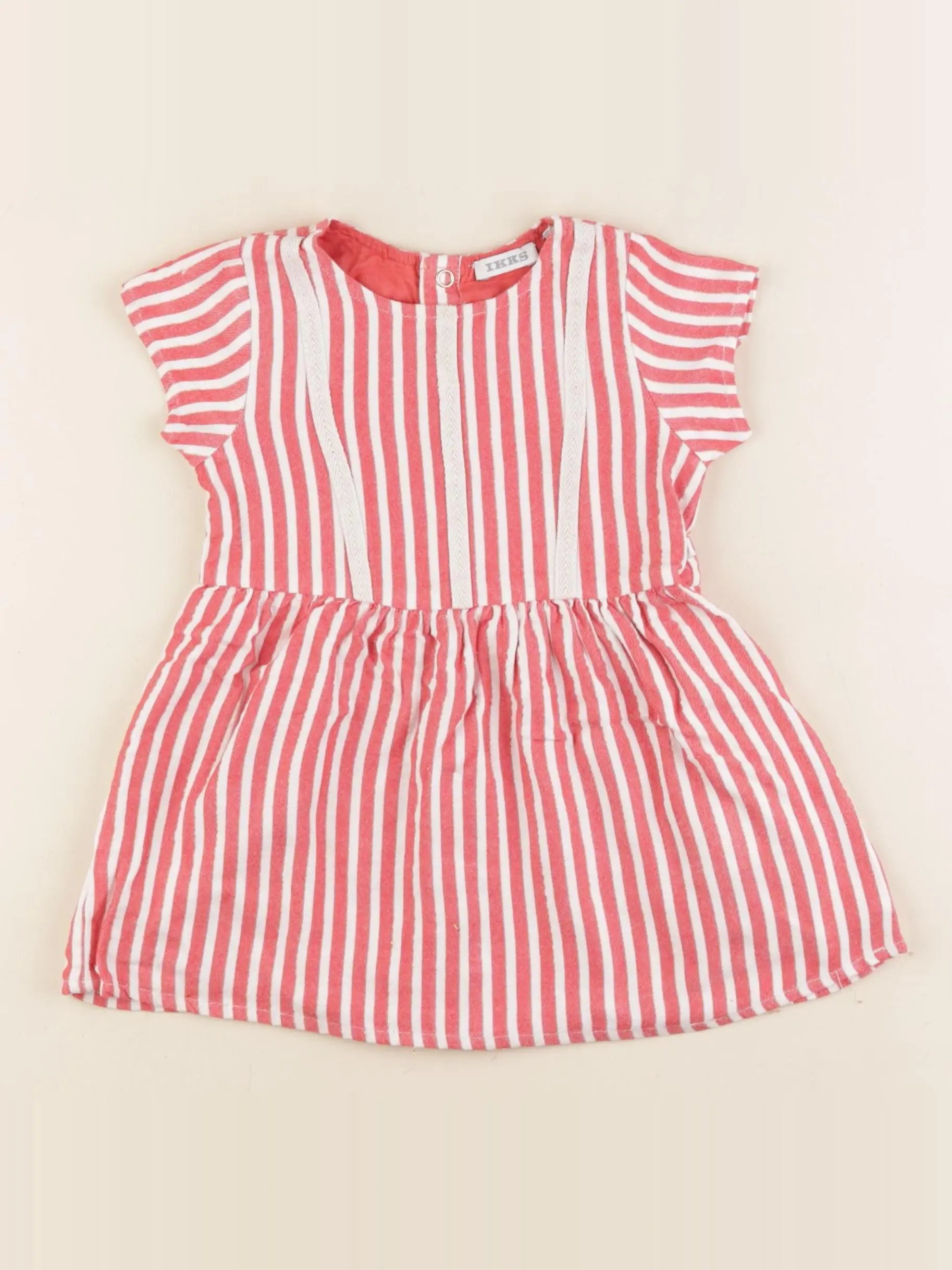 IKKS - robe rose - 18 mois