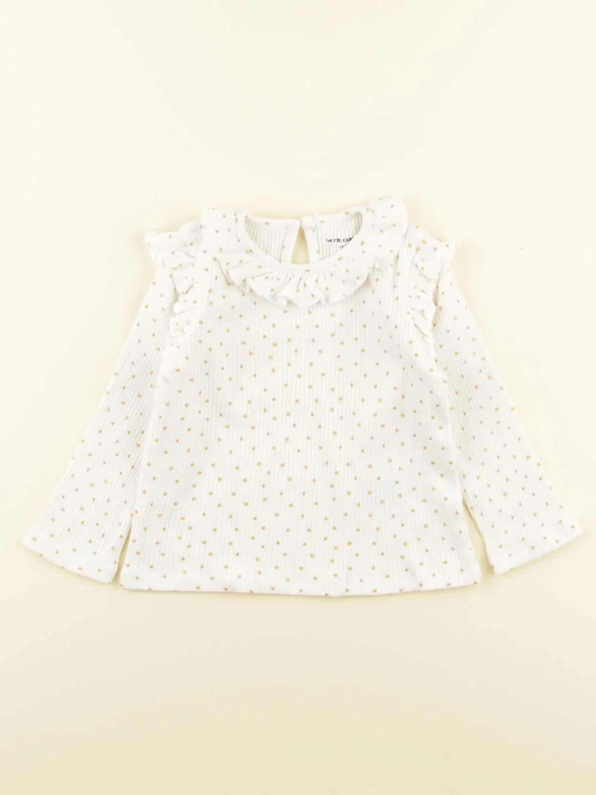 Vertbaudet - tee-shirt blanc - 18 mois