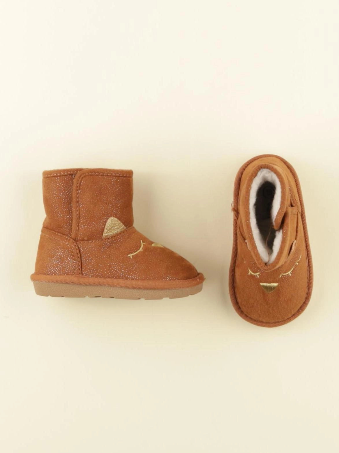 Vertbaudet - boots marron - pointure 19