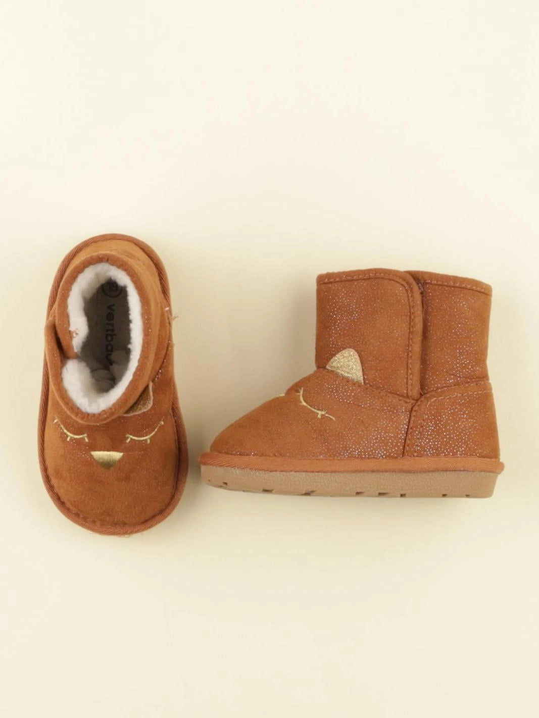 Vertbaudet - boots marron - pointure 19