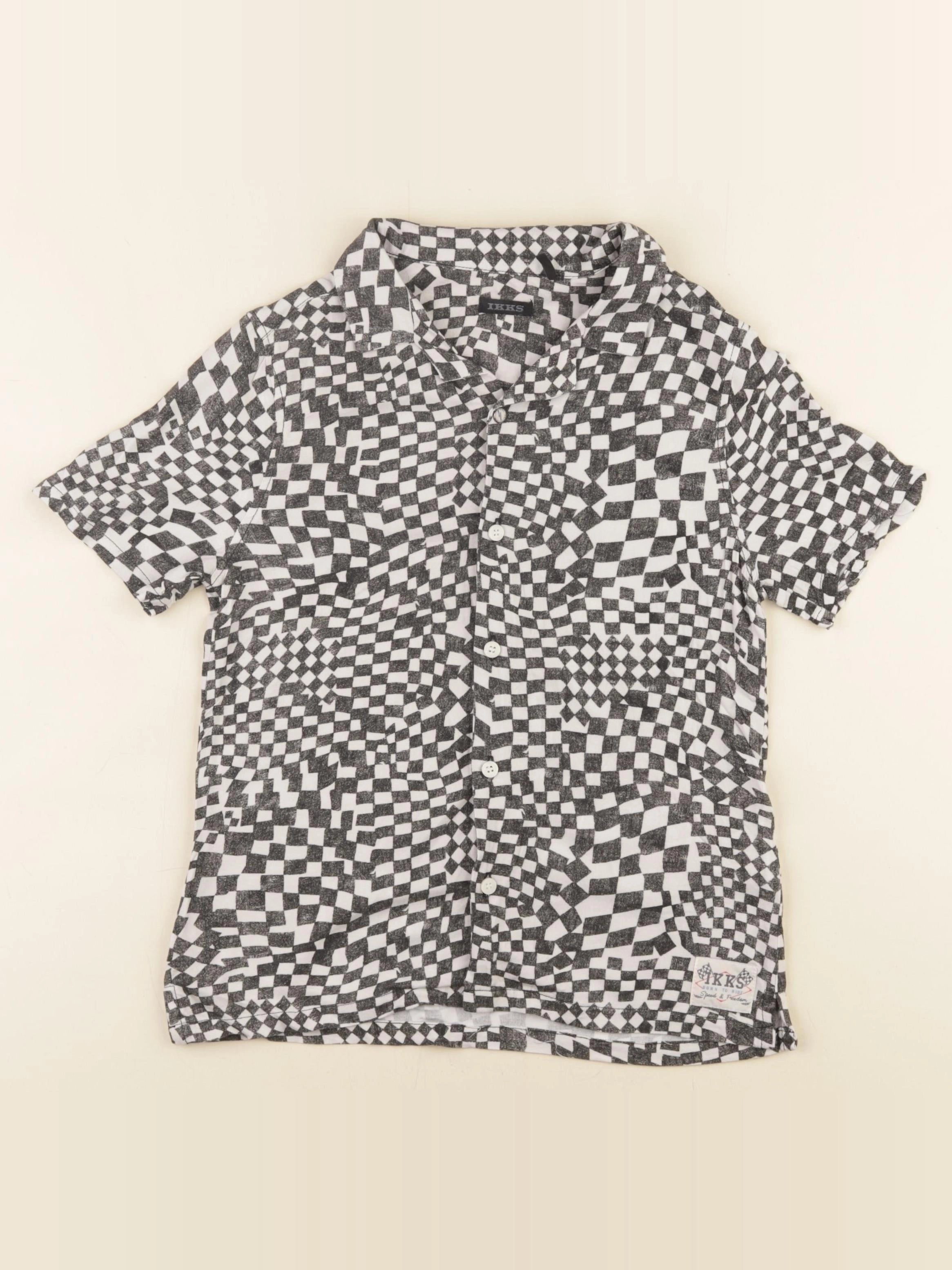 IKKS - chemise gris - 8 ans