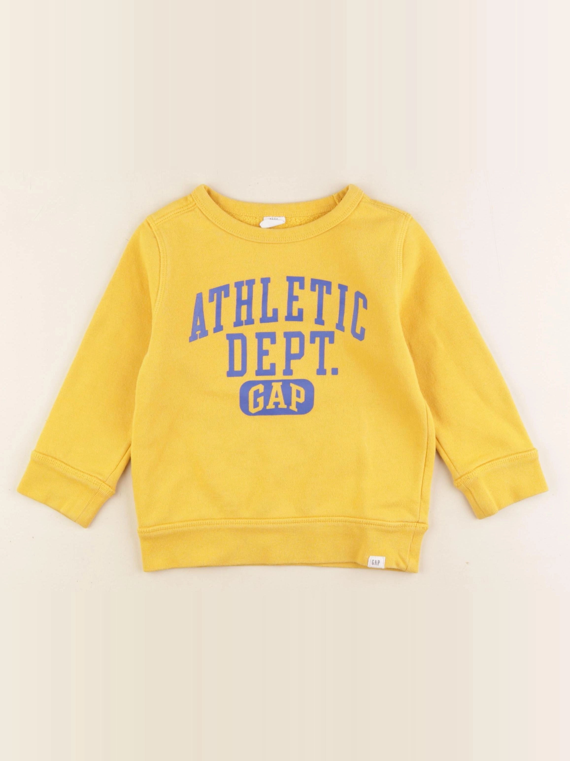 GAP - sweat jaune - 2 ans