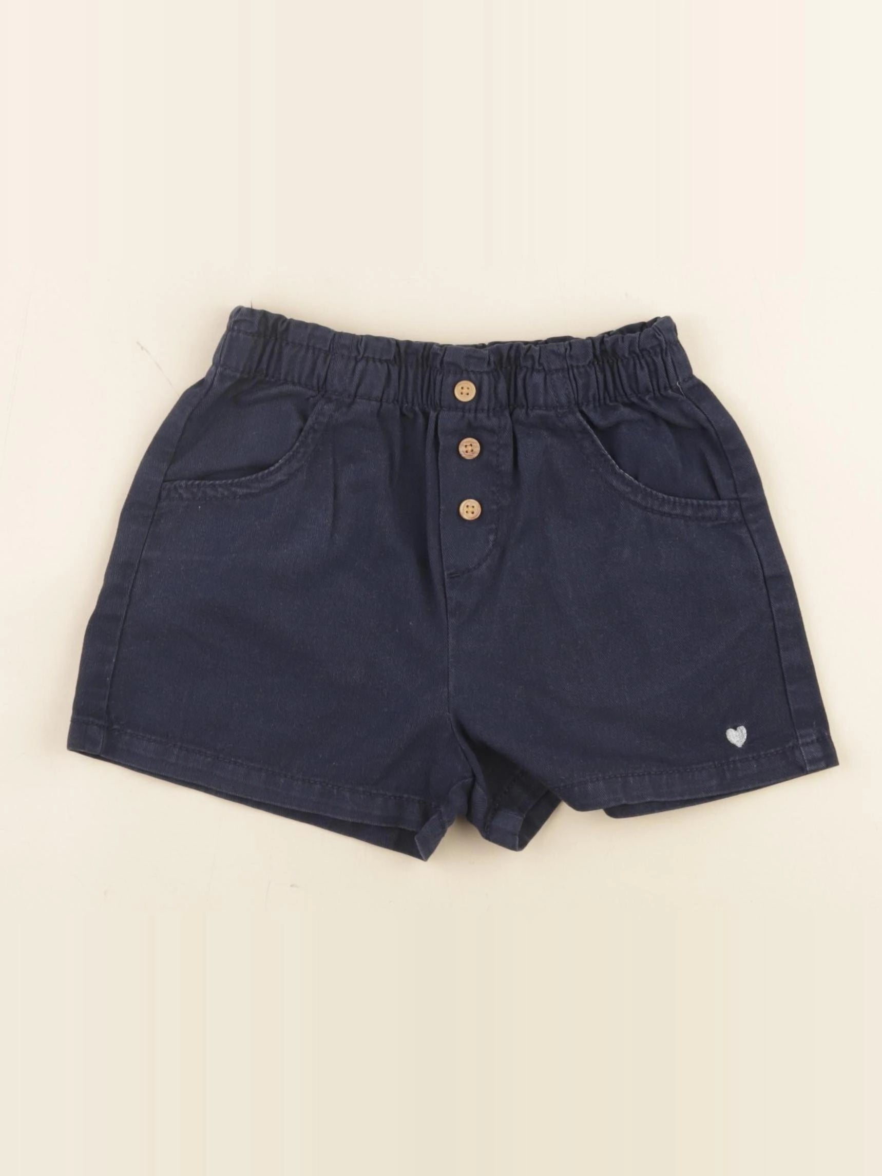 Vertbaudet - short bleu - 4 ans