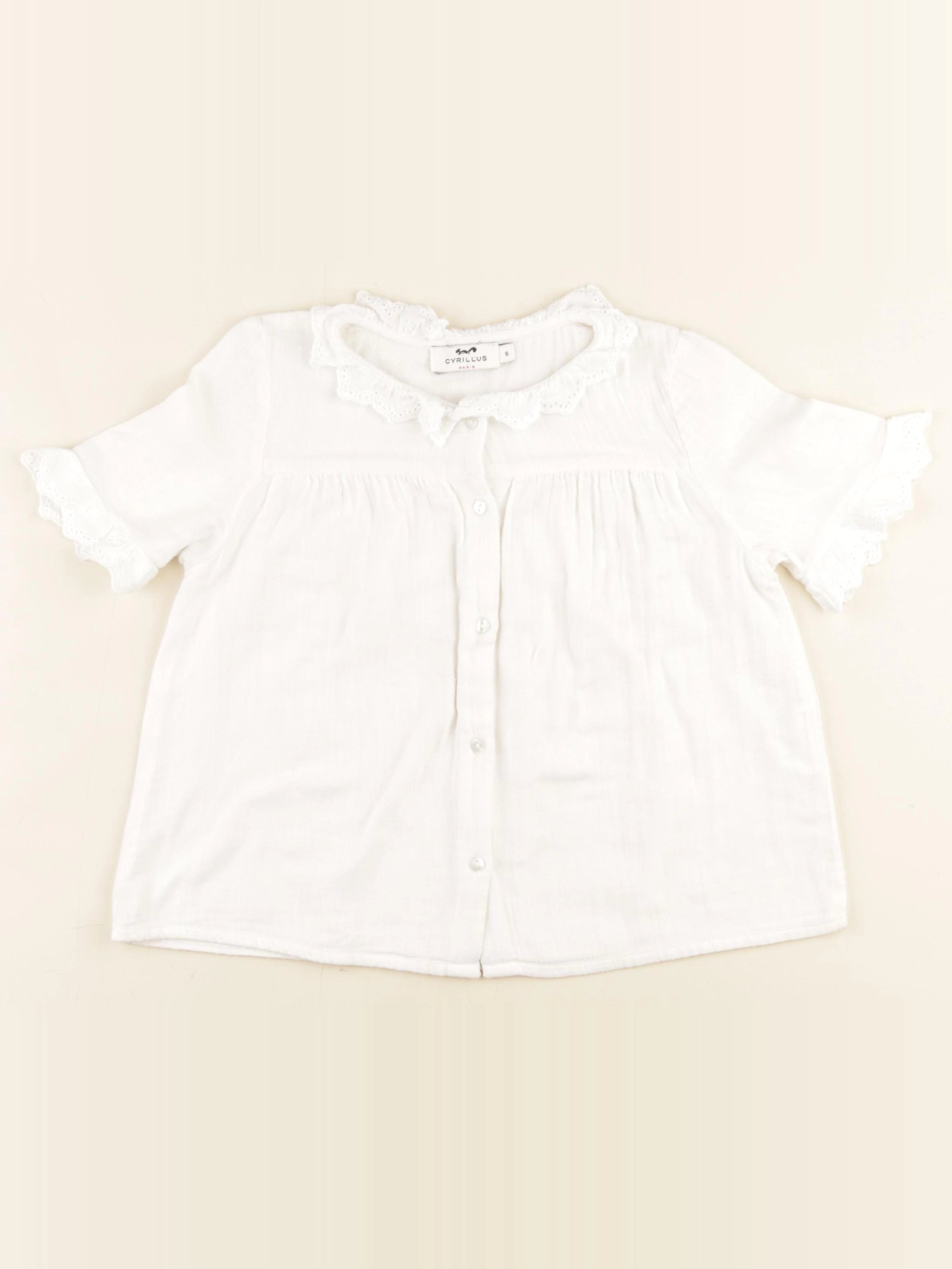 Cyrillus - blouse beige - 6 ans
