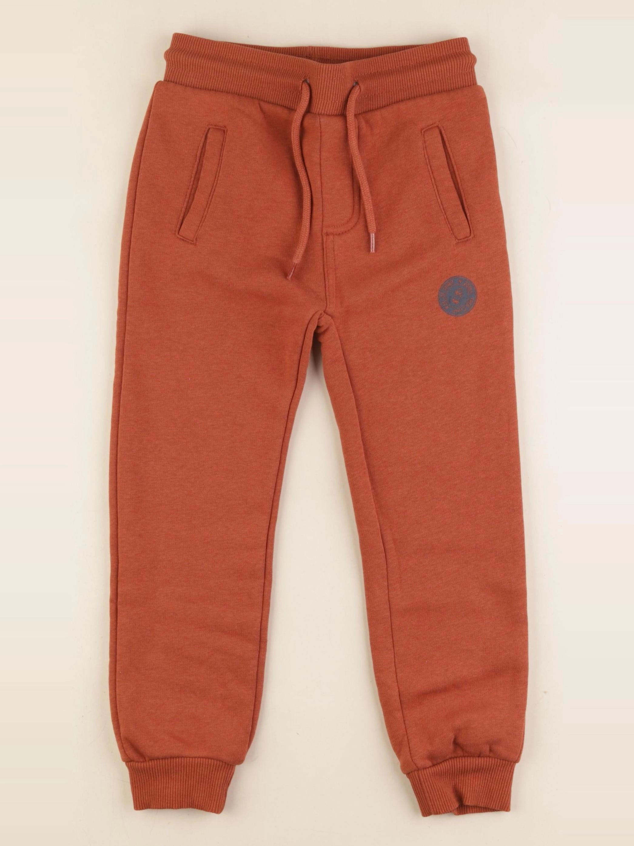 Vertbaudet - jogging orange - 6 ans