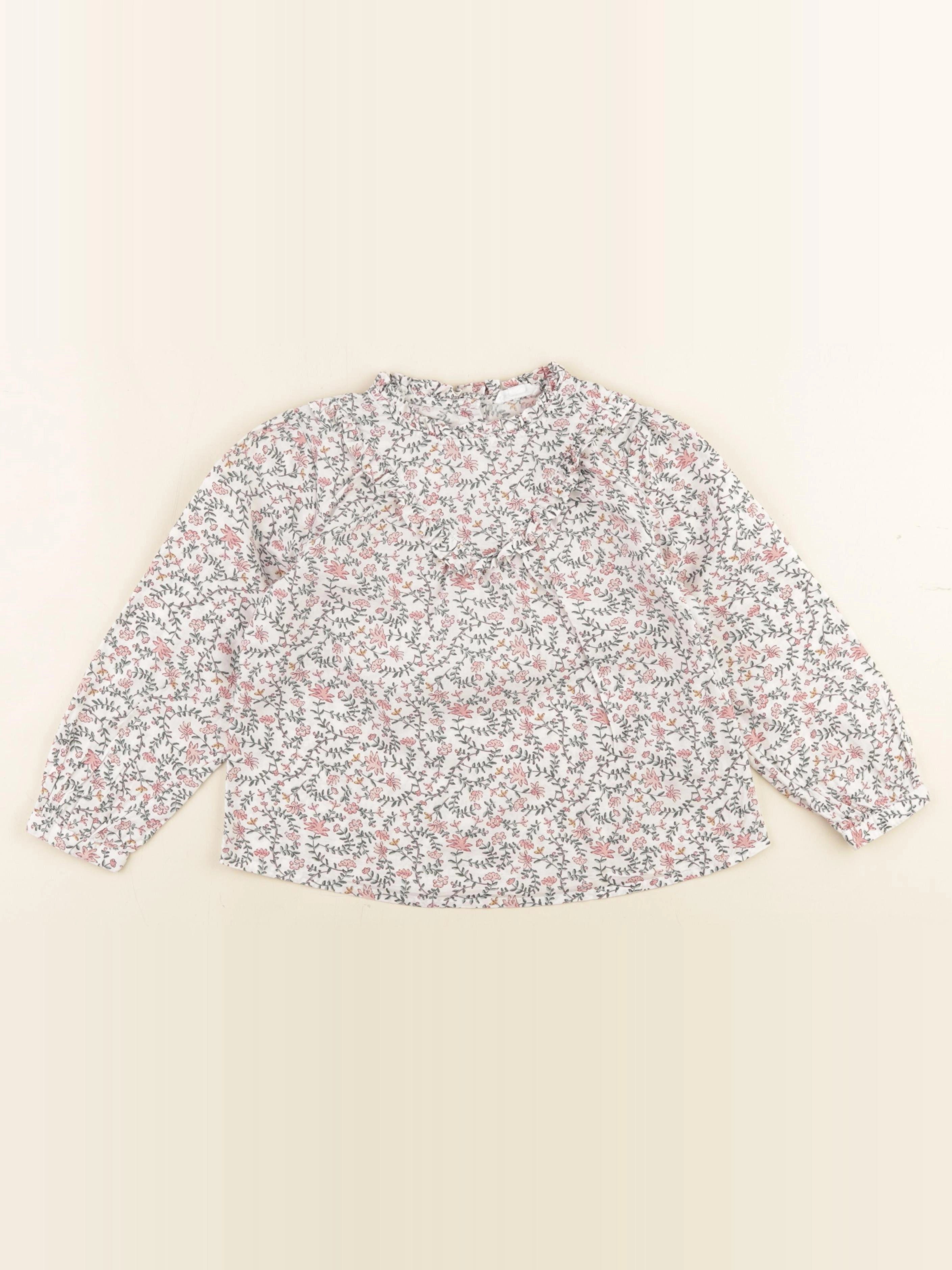 Vertbaudet - blouse blanc - 5 ans