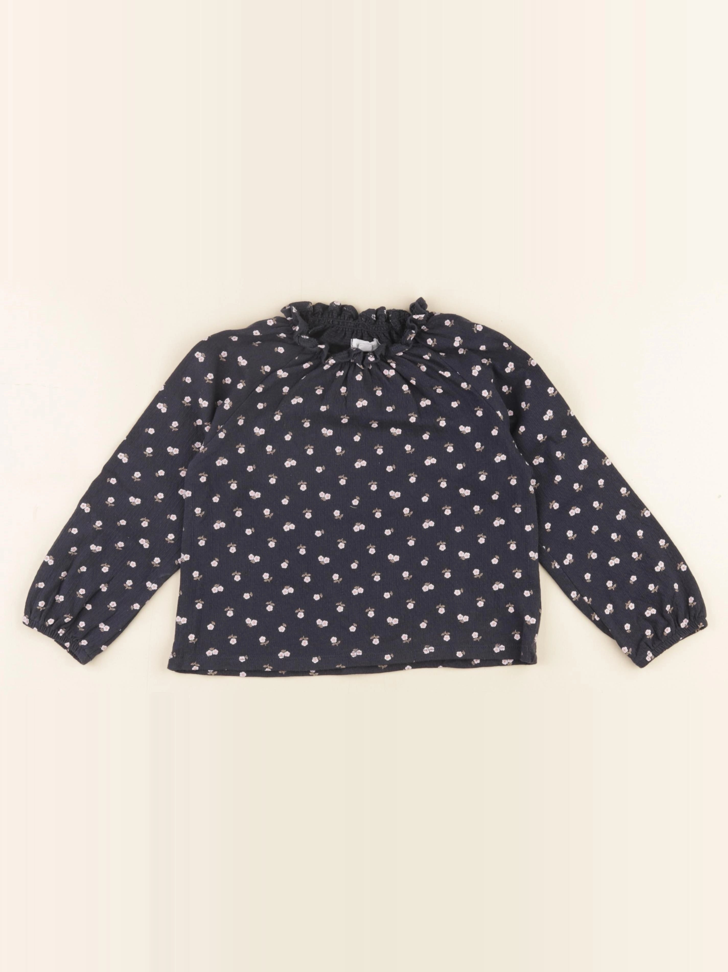 Vertbaudet - blouse bleu - 5 ans