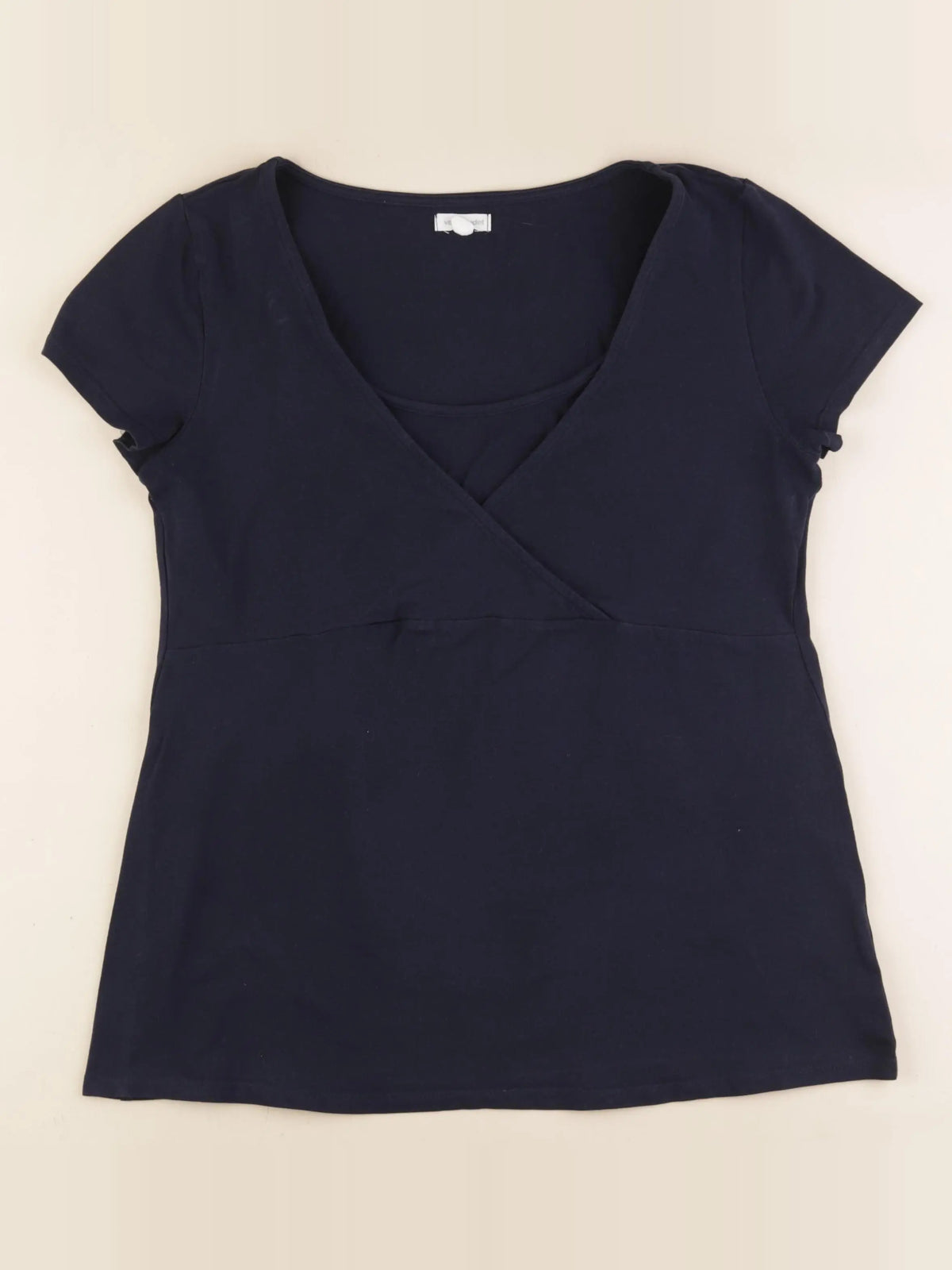 Vertbaudet - tee-shirt grossesse, allaitement bleu - 38 à 40