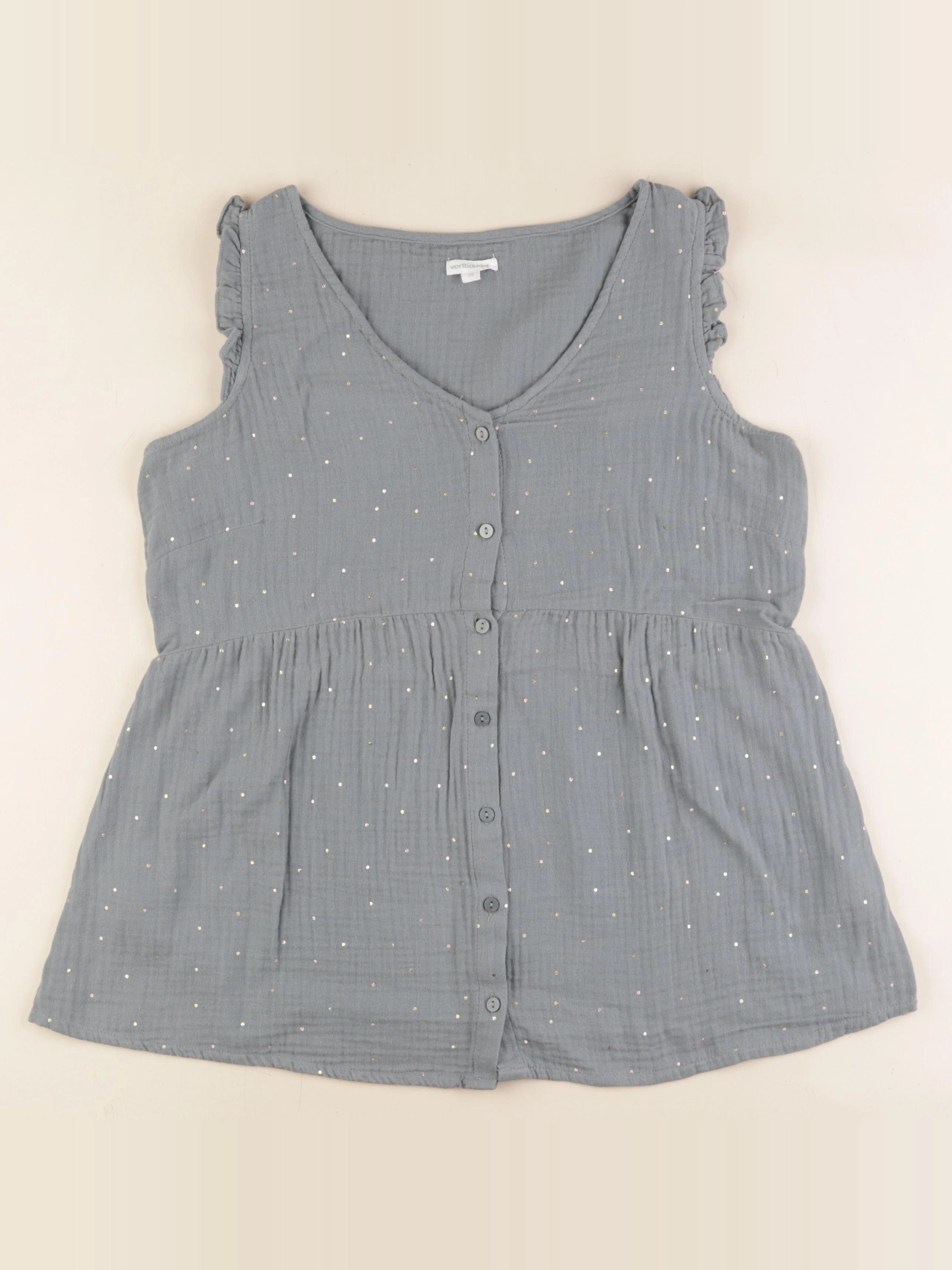 Vertbaudet - blouse grossesse, allaitement vert - 38