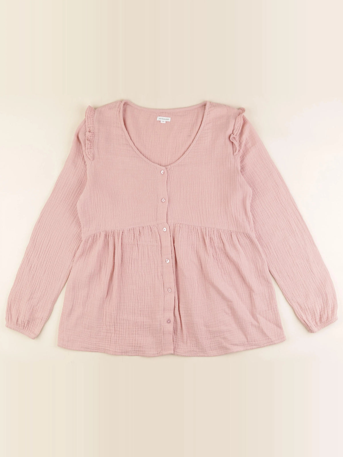 Vertbaudet - blouse grossesse, allaitement rose - 38