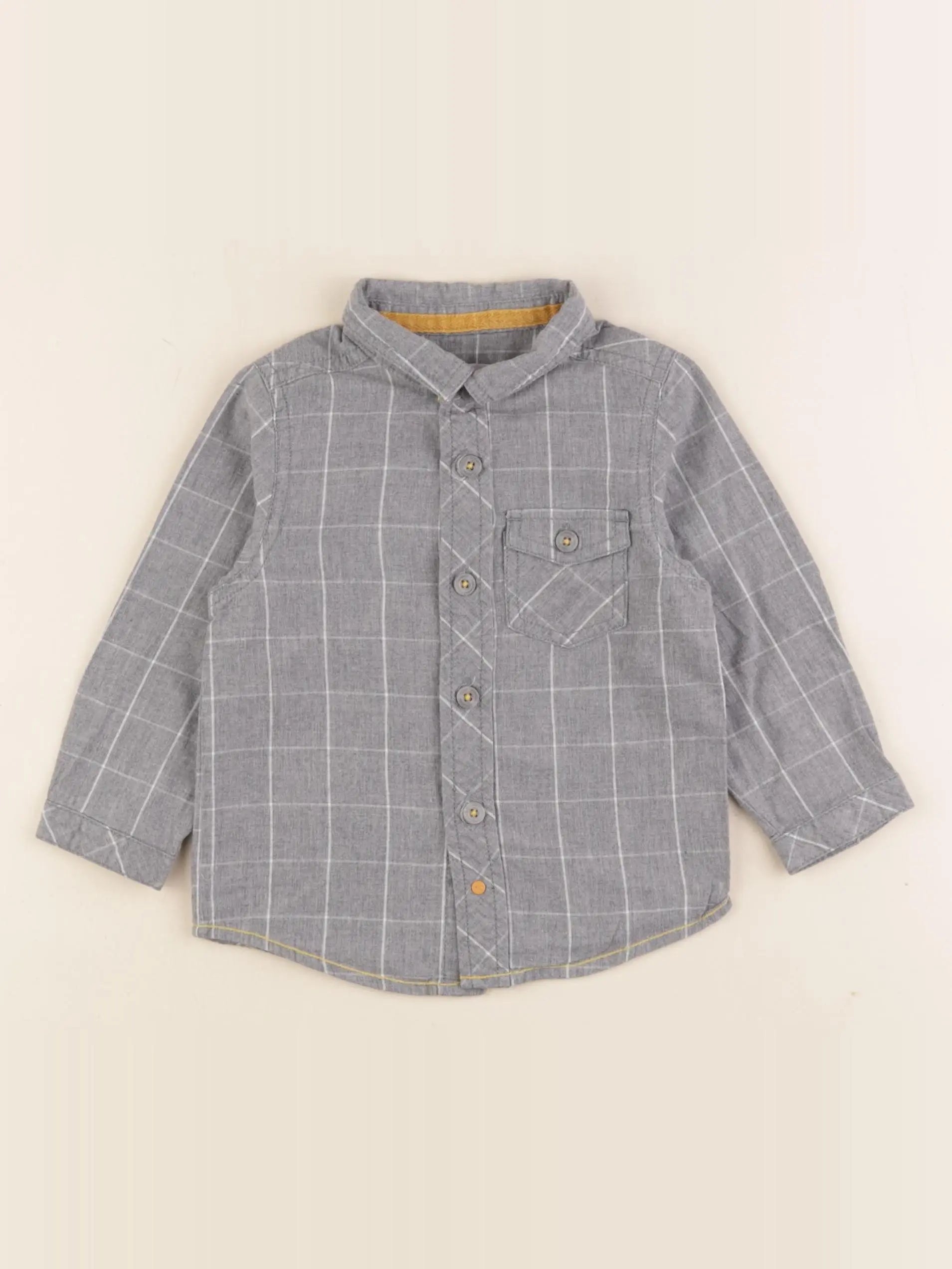 Cadet Rousselle - chemise gris - 18 mois