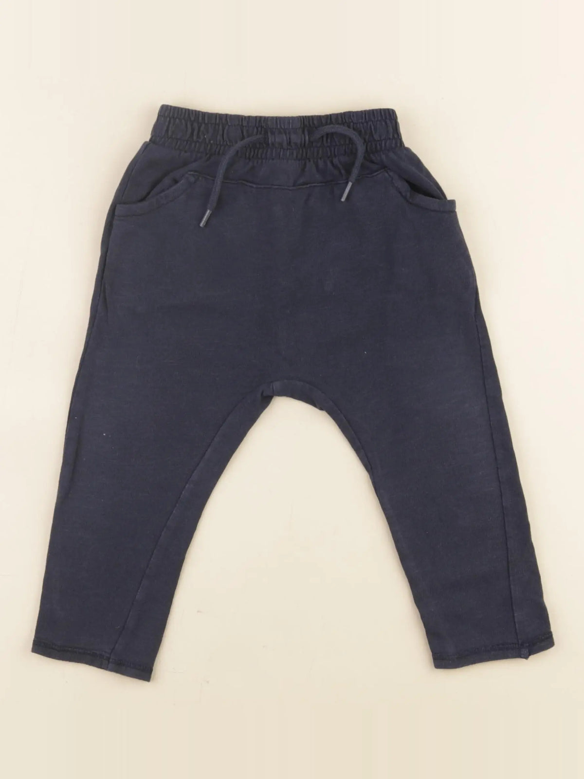 Vertbaudet - jogging bleu - 12 mois