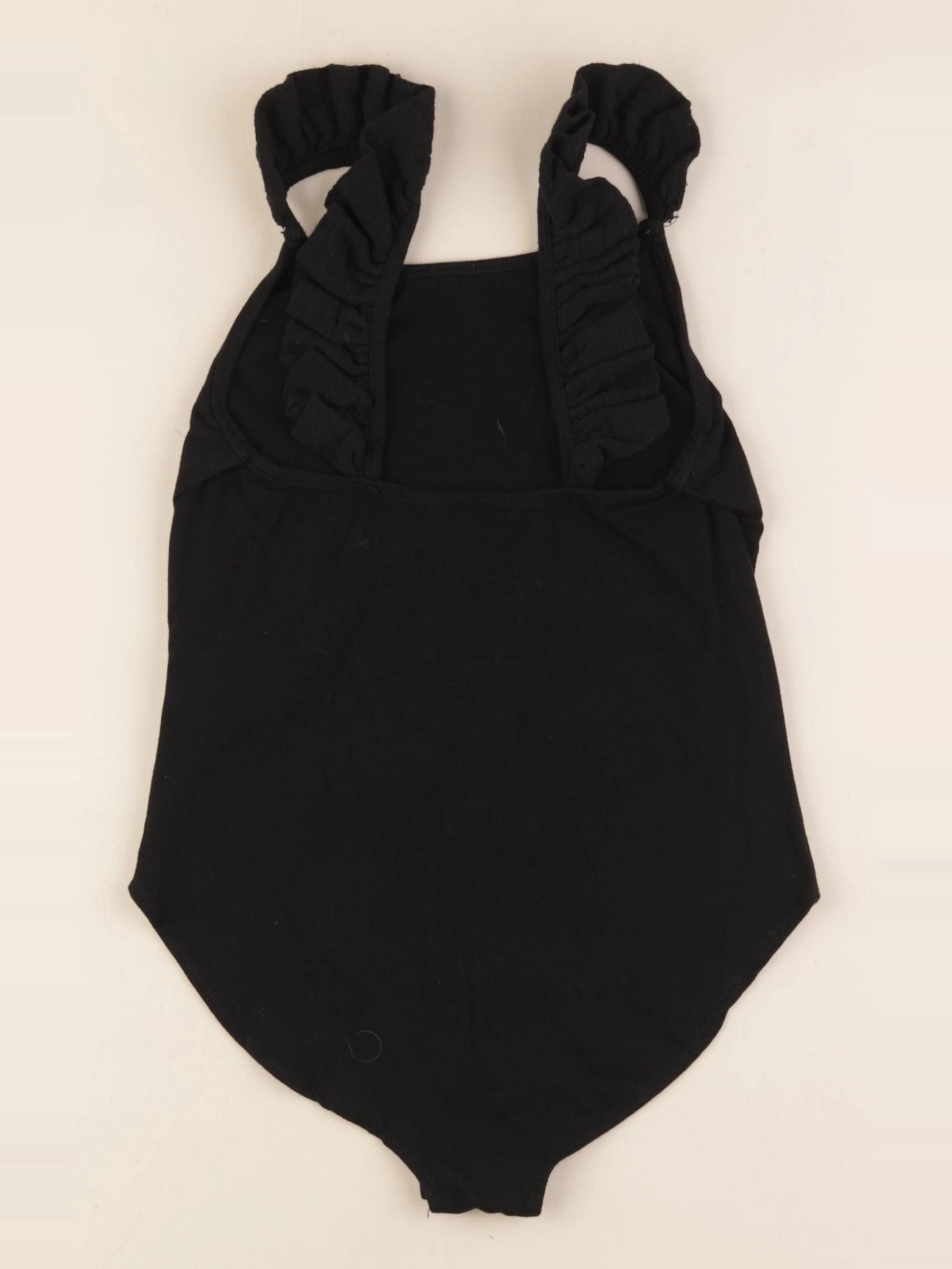 Zara - body à col noir - 11/12 ans