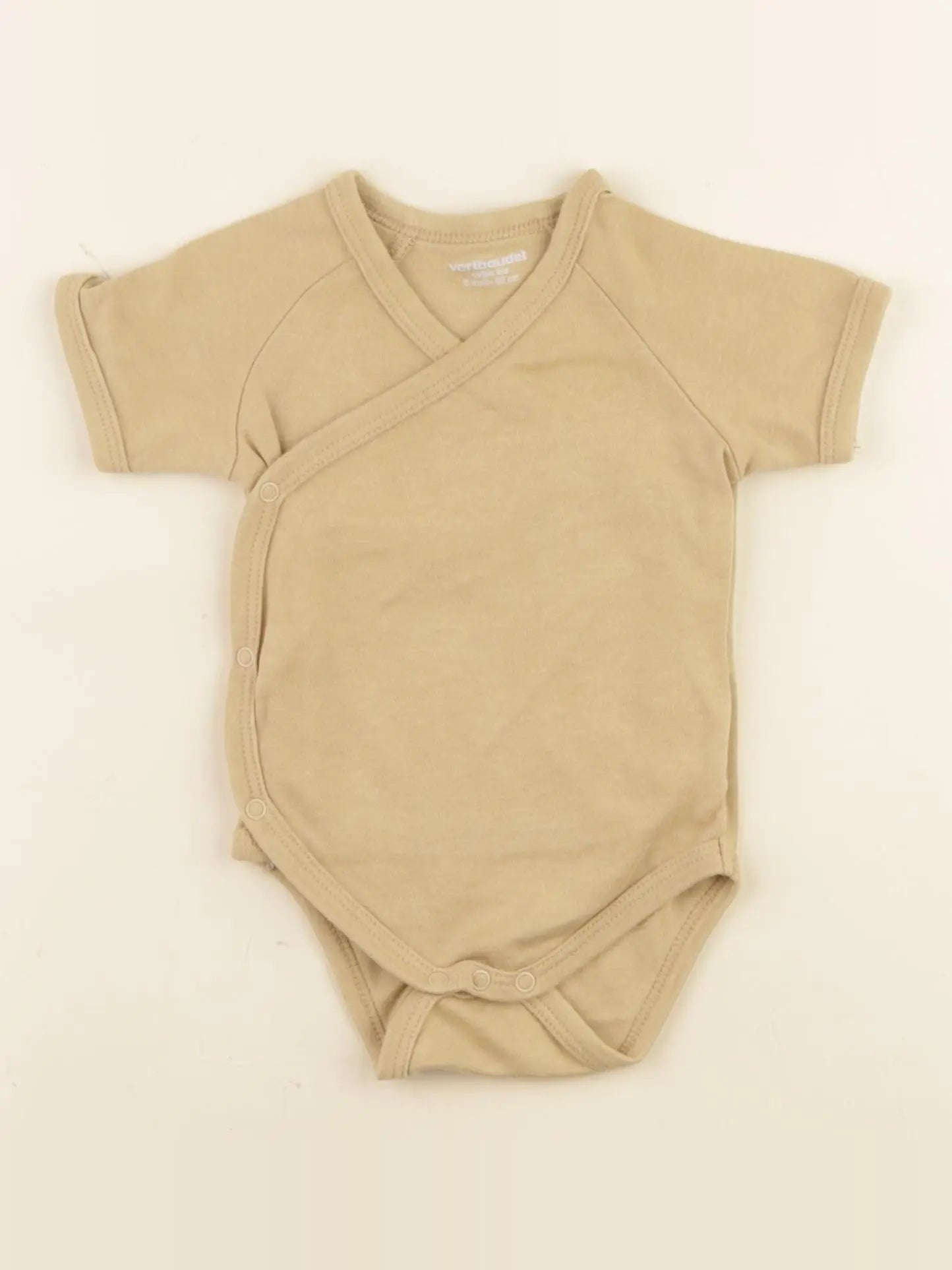 Vertbaudet - body marron - 3 mois