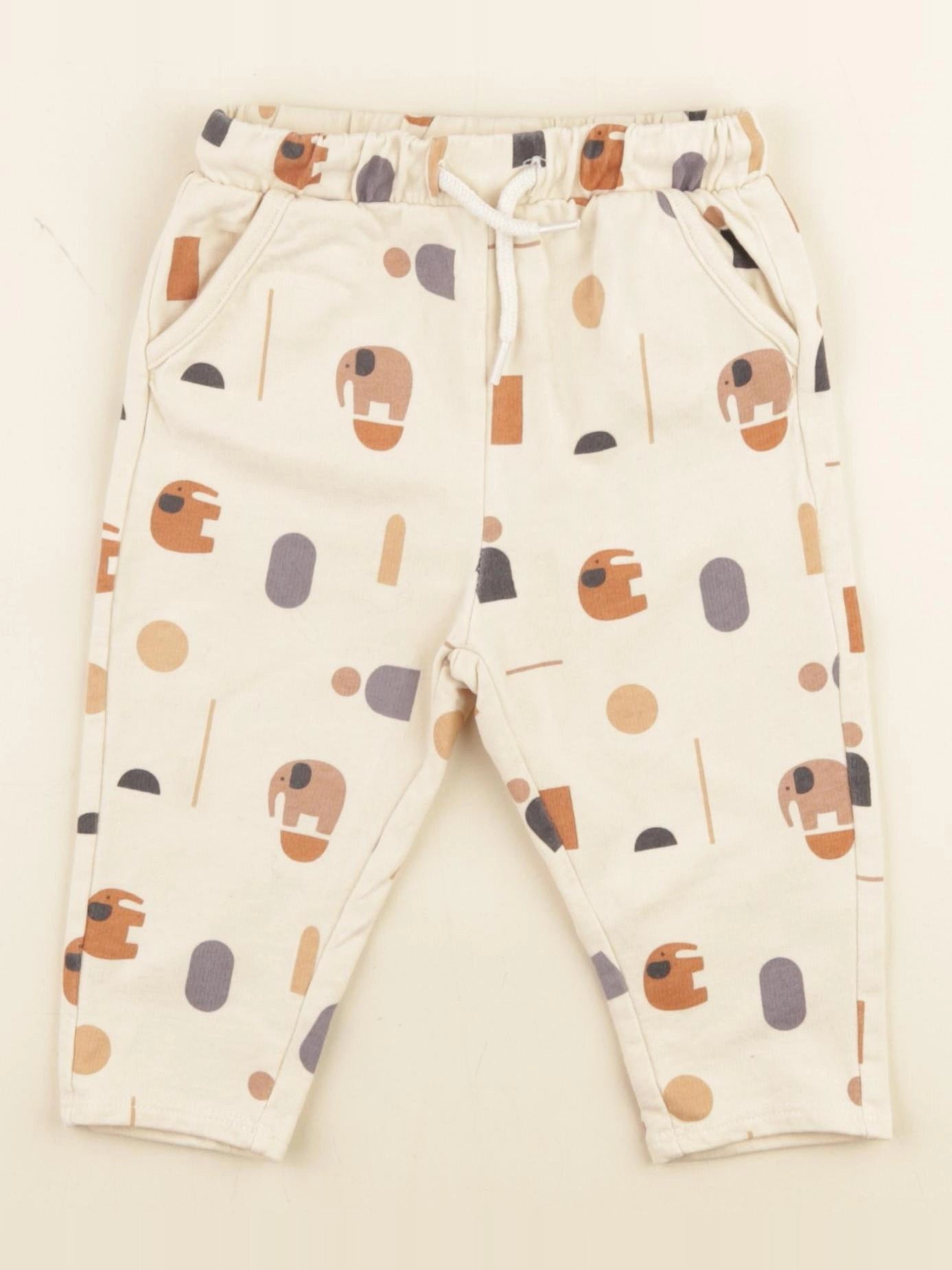 Vertbaudet - jogging beige - 12 mois