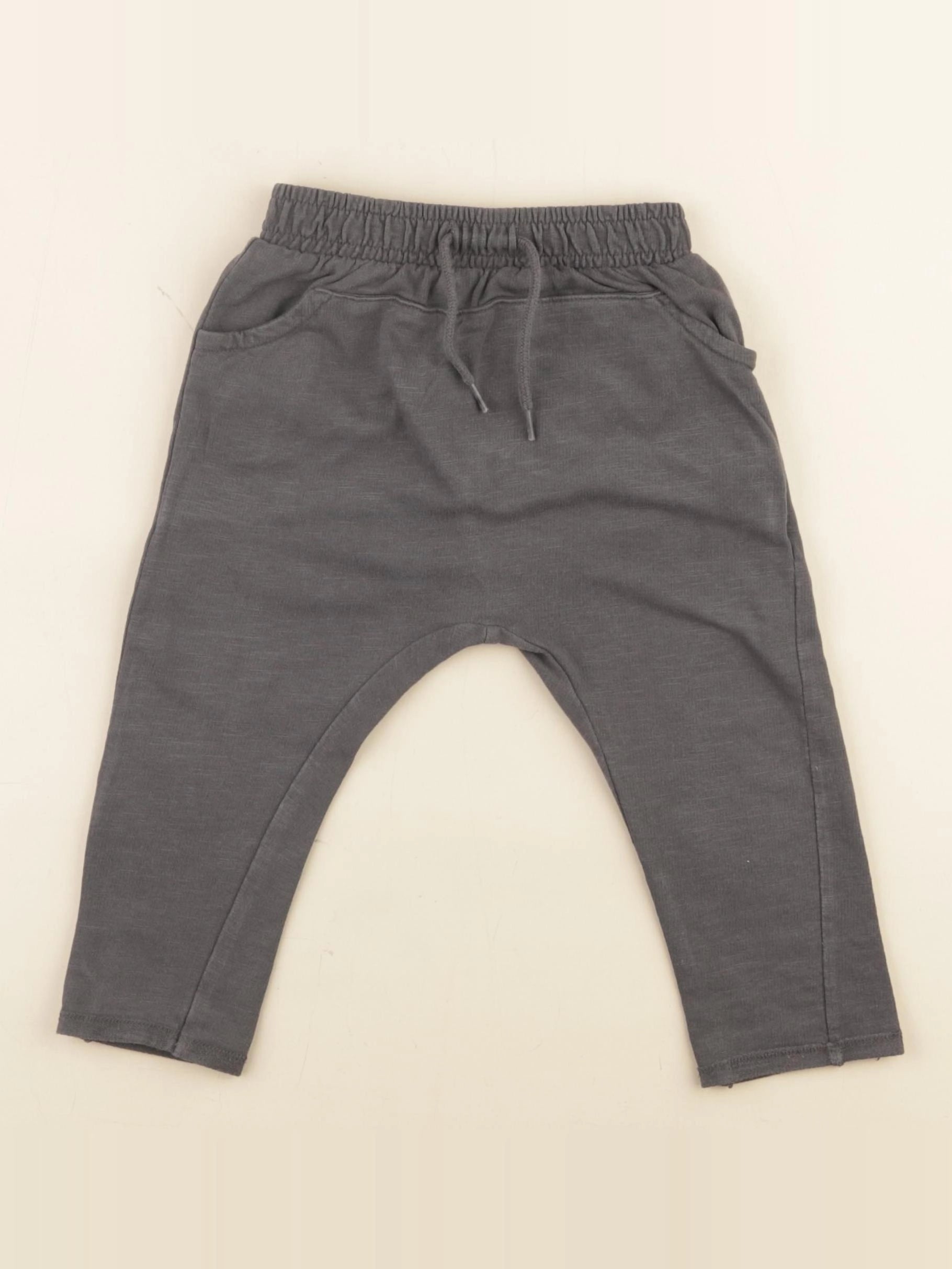 Vertbaudet - jogging gris - 12 mois