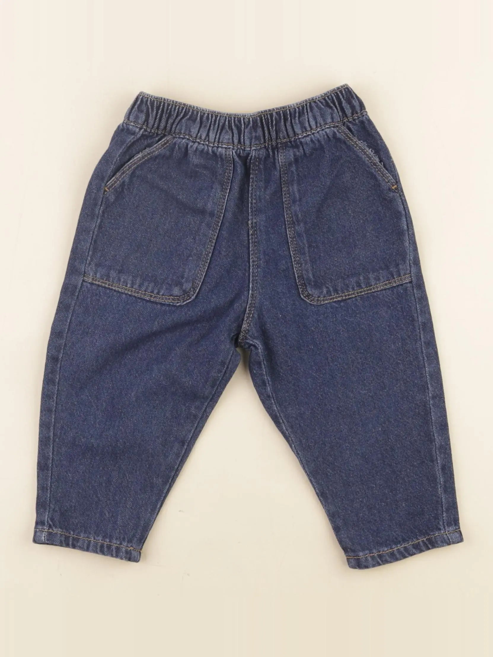 Vertbaudet - jean bleu - 6 mois