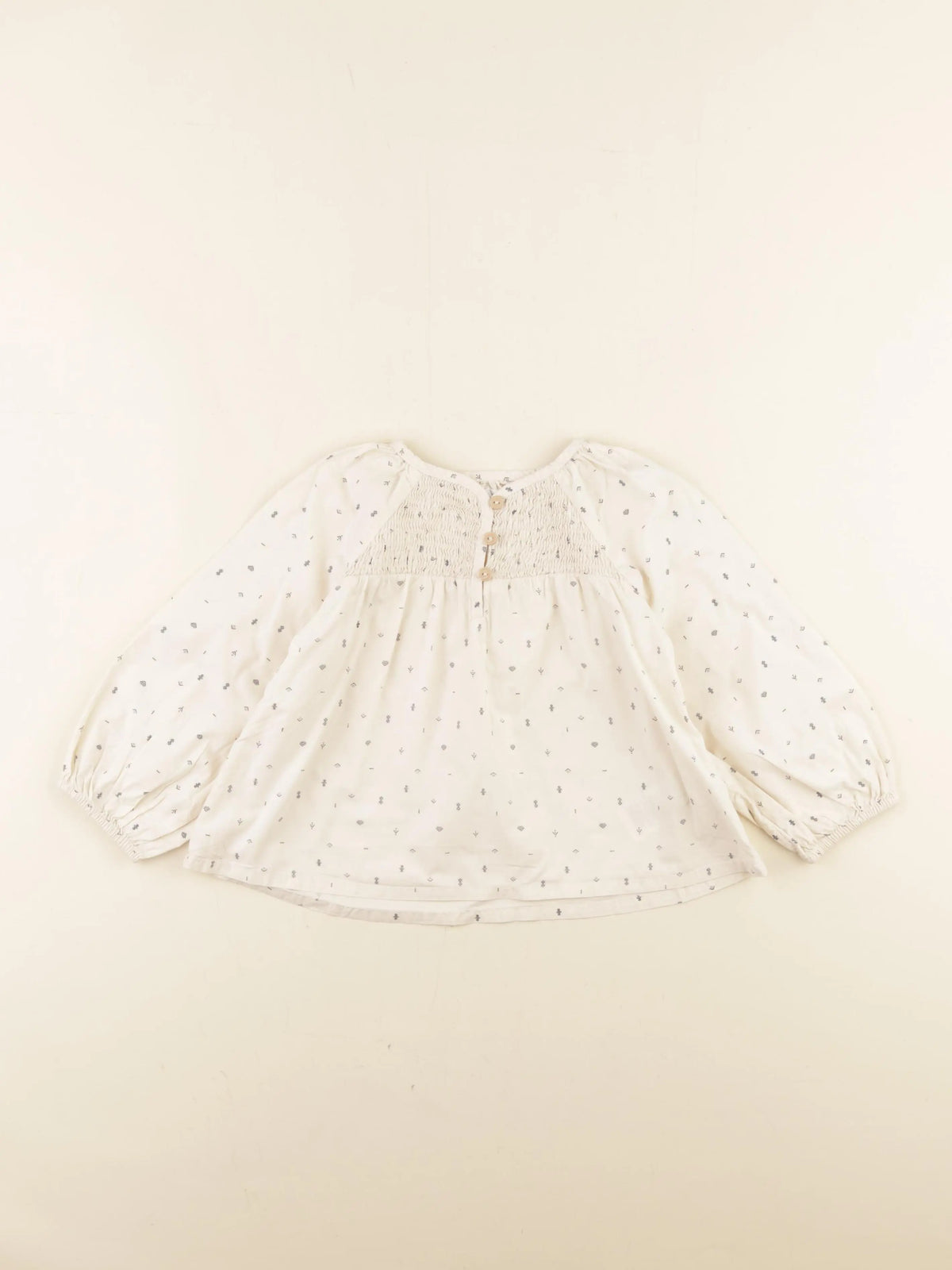 Vertbaudet - blouse beige - 36 mois