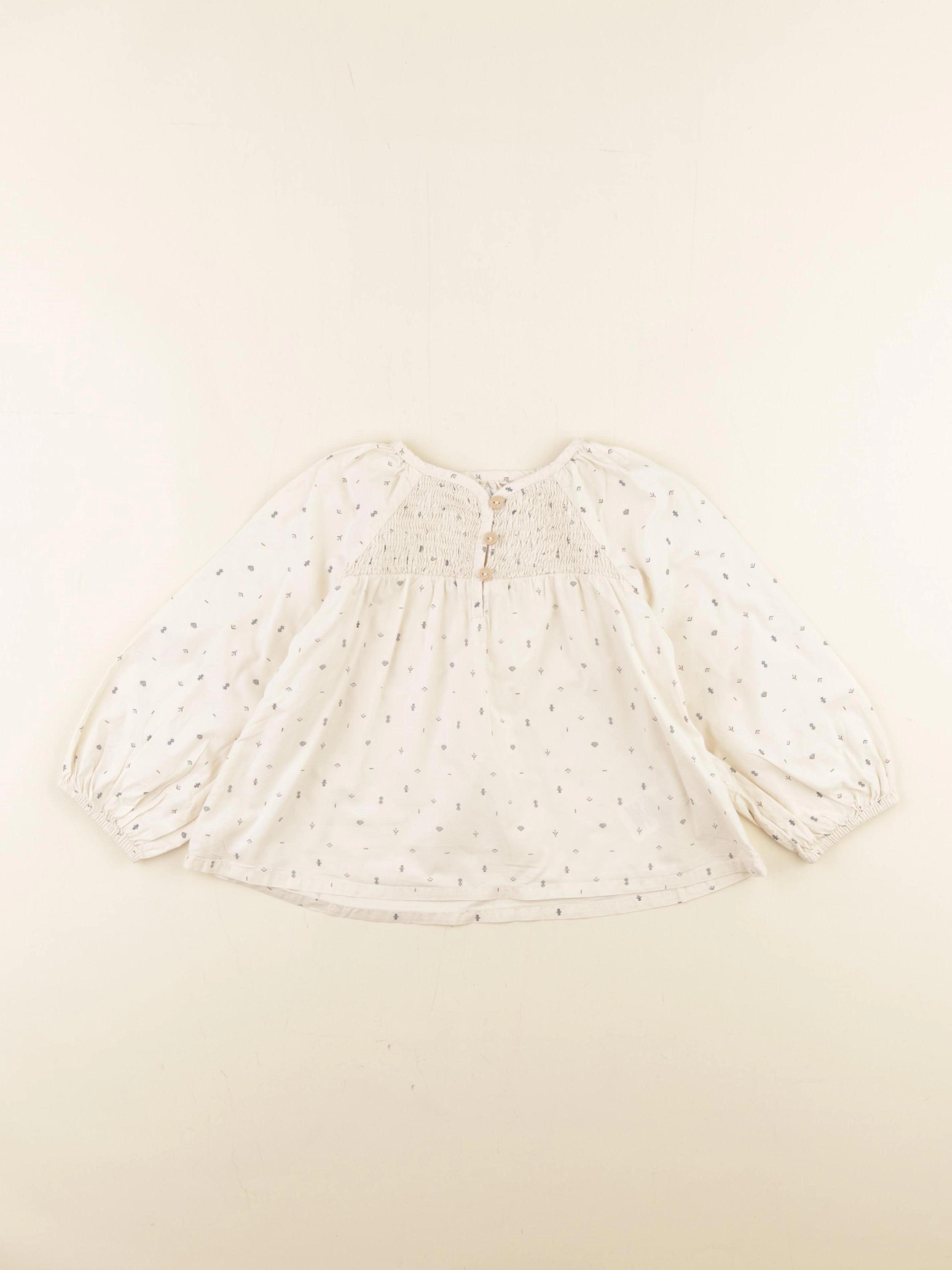 Vertbaudet - blouse beige - 36 mois