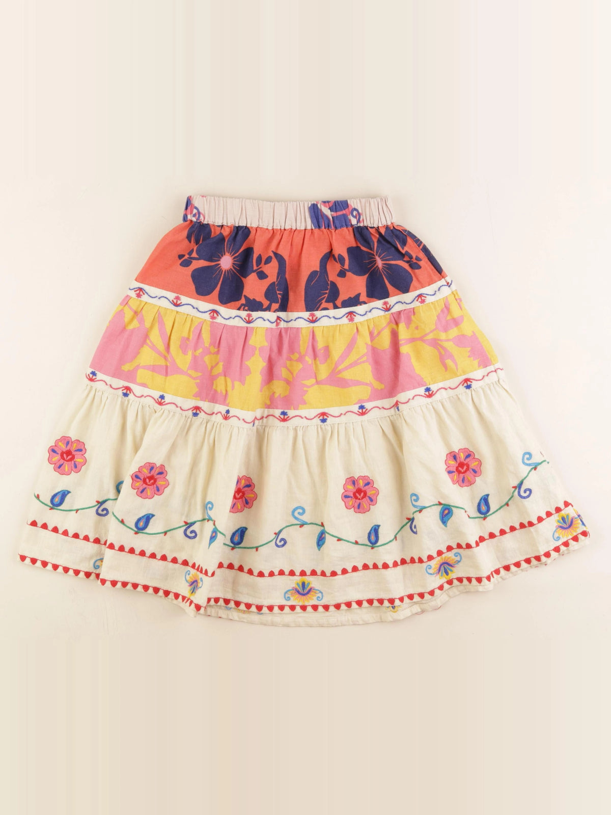 Zara - jupe multicolore - 6/7 ans