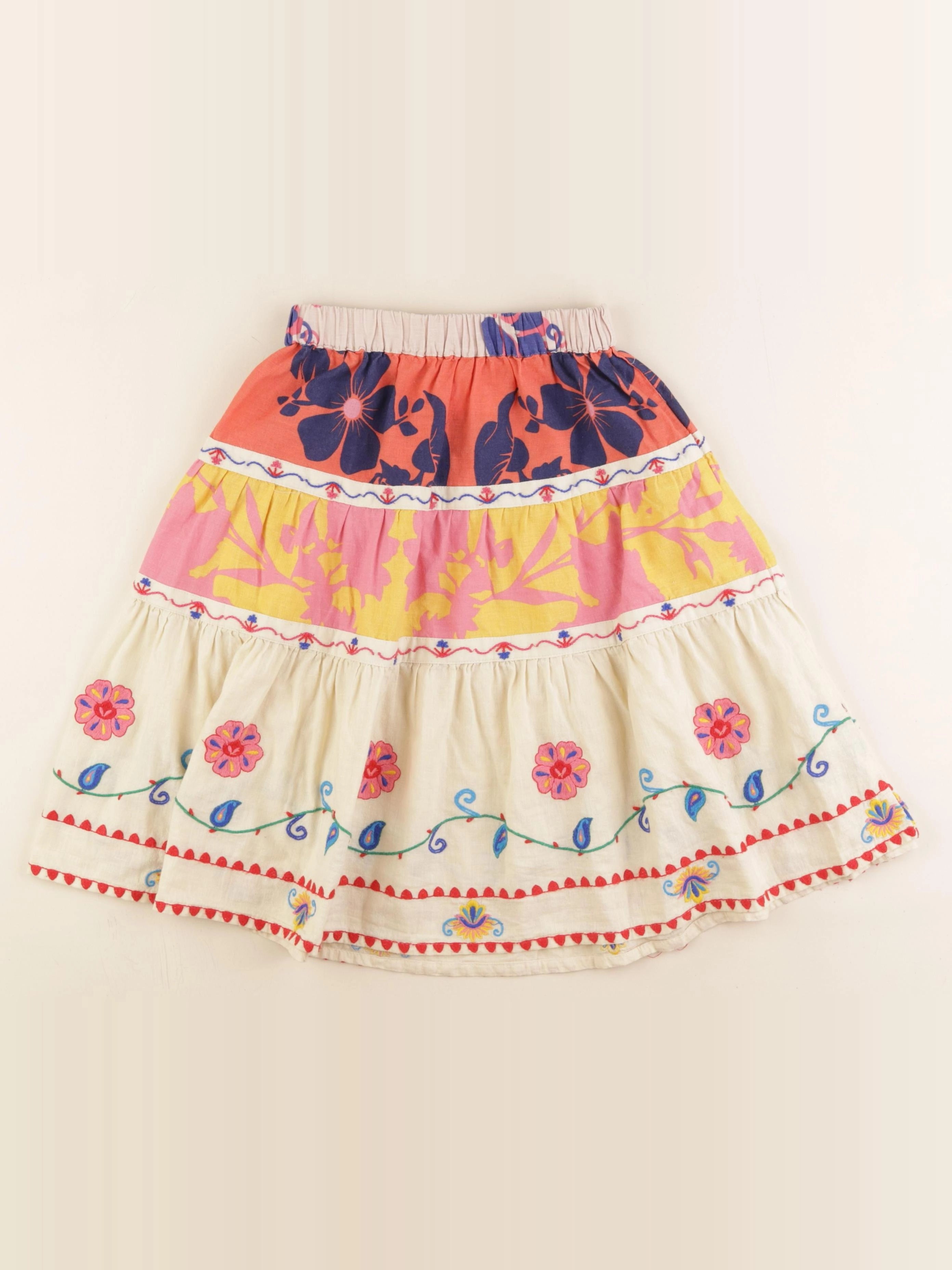 Zara - jupe multicolore - 6/7 ans