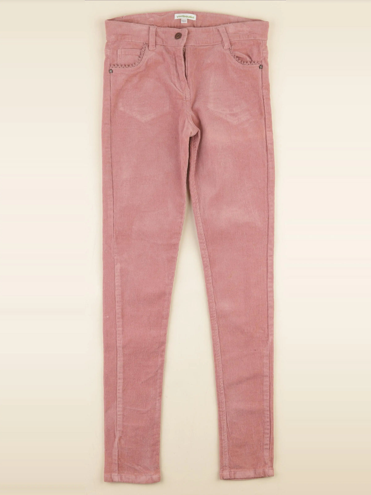 Vertbaudet - pantalon rose - 12 ans