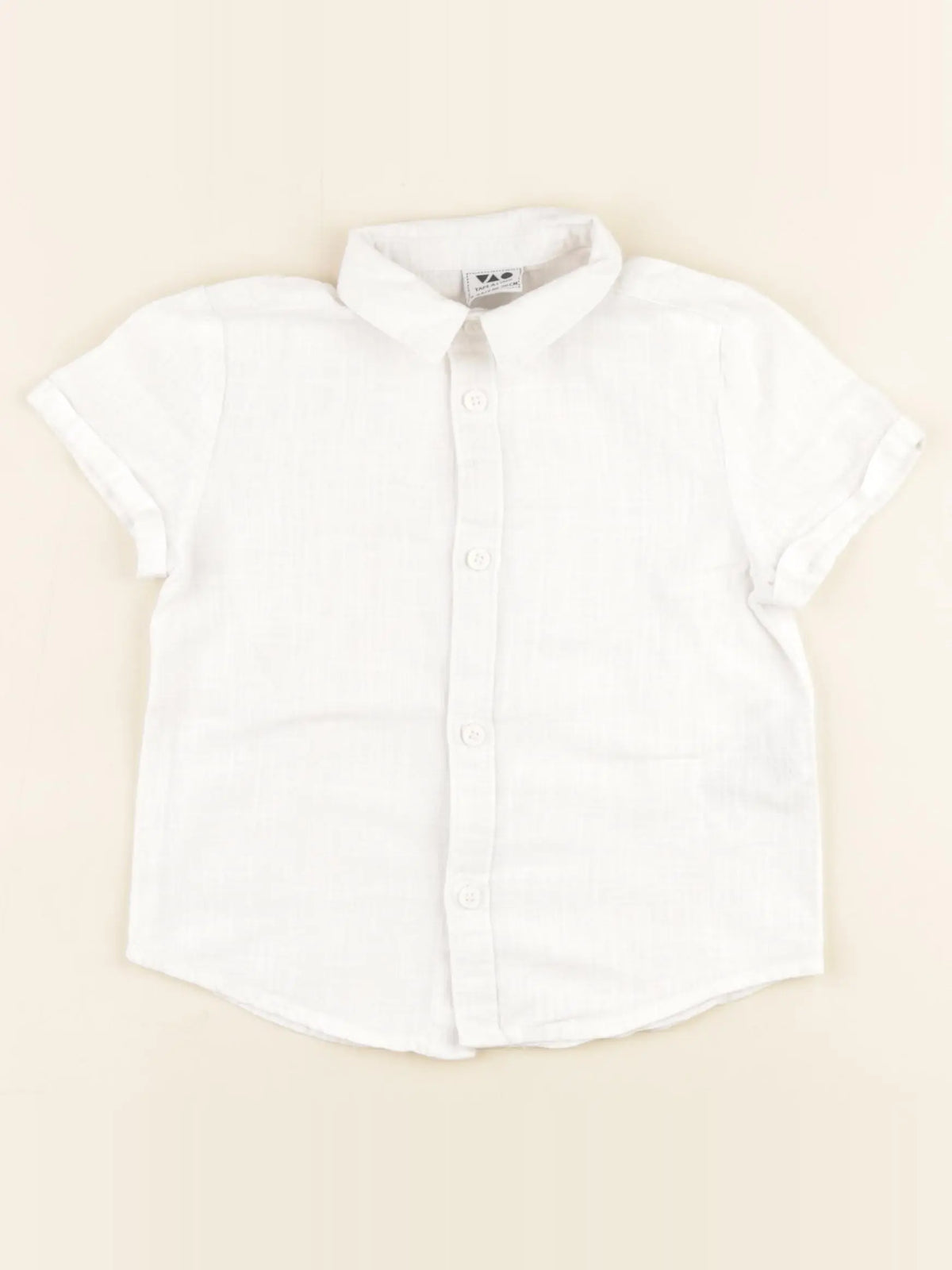 Tape à l'oeil - chemise blanc - 2/3 ans