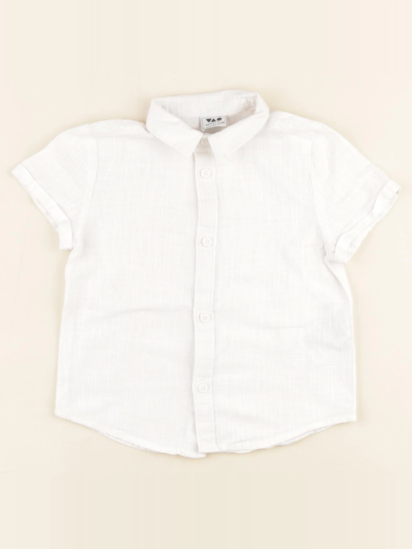 Tape à l'oeil - chemise blanc - 2/3 ans