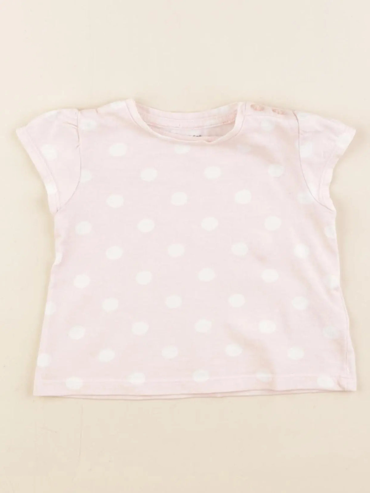 Vertbaudet - tee-shirt rose - 3 mois
