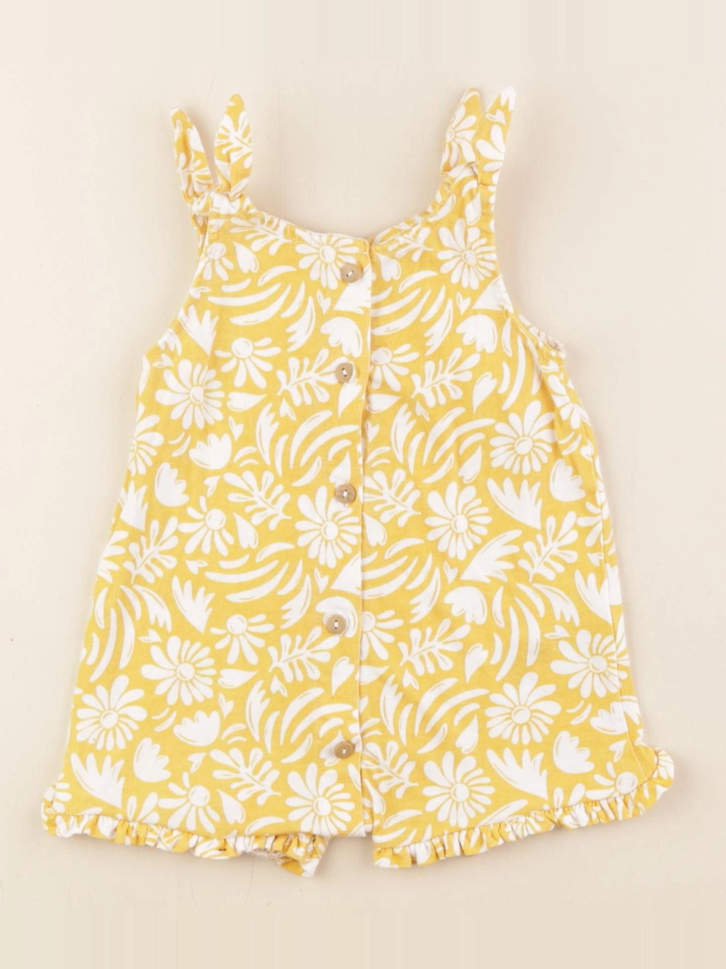 Vertbaudet - combinaison jaune - 9 mois