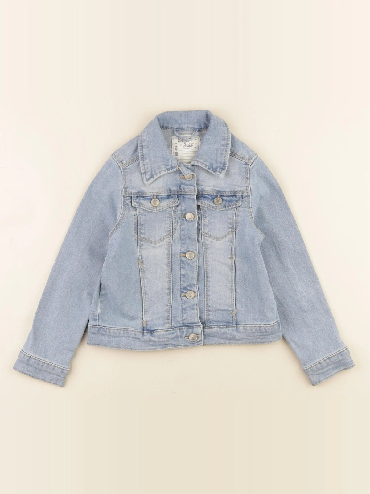 Vertbaudet - veste bleu - 6 ans