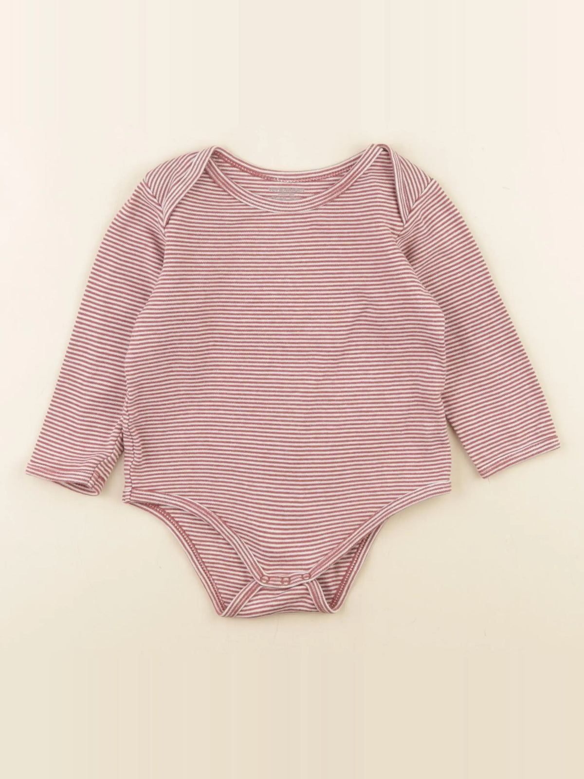 Vertbaudet - body marron - 24 mois