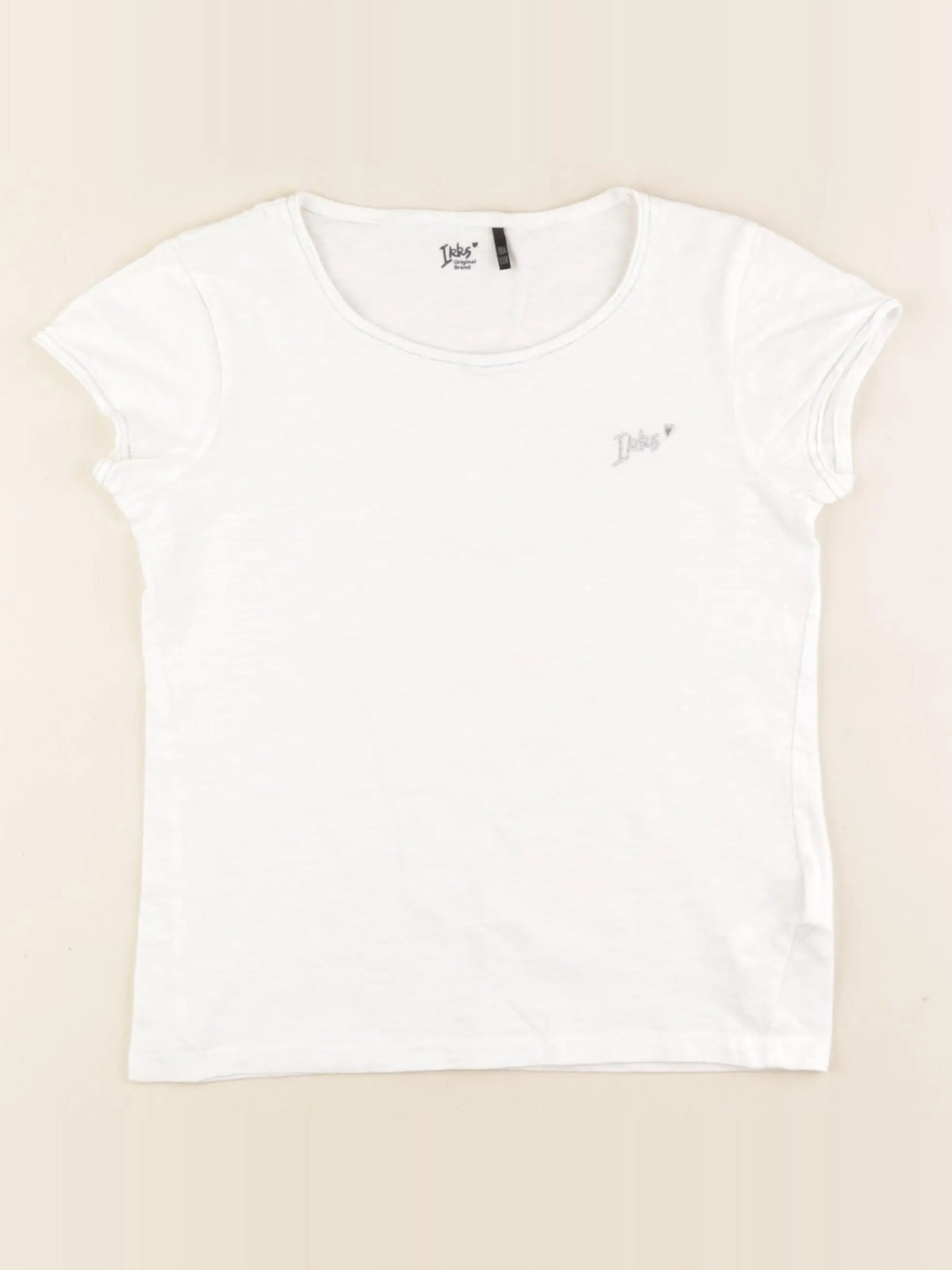 IKKS - tee-shirt blanc - 10 ans