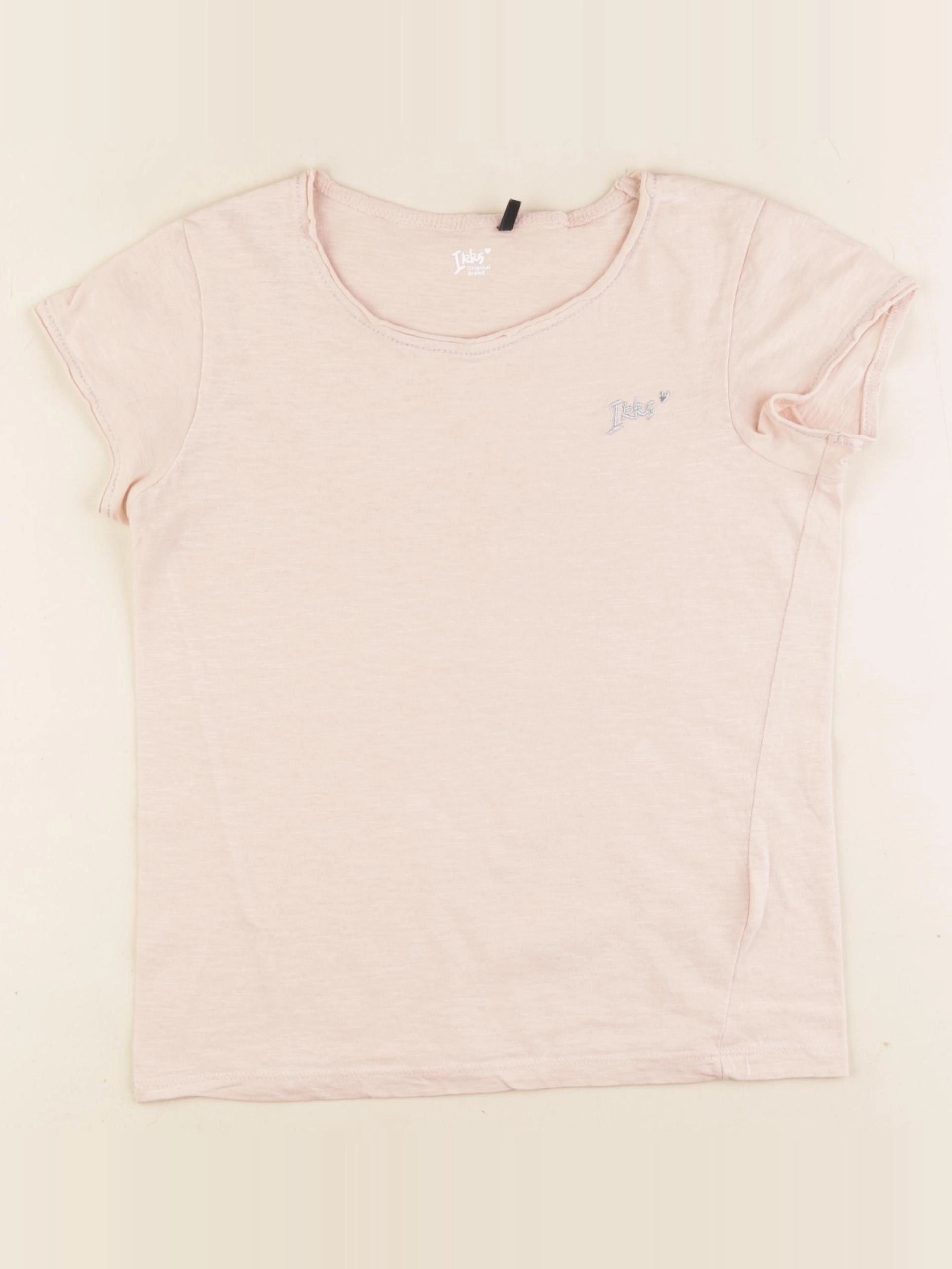 IKKS - tee-shirt rose - 10 ans