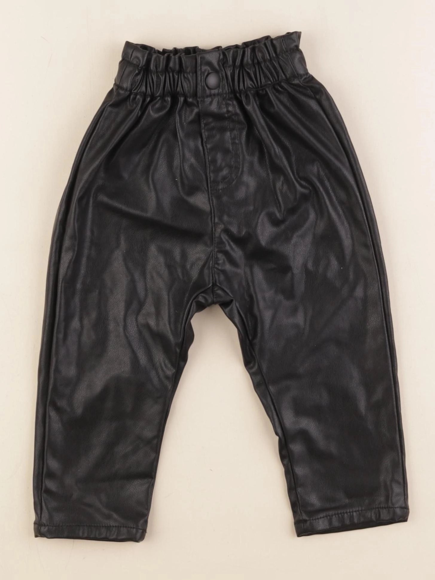 Zara - pantalon noir - 12/18 mois