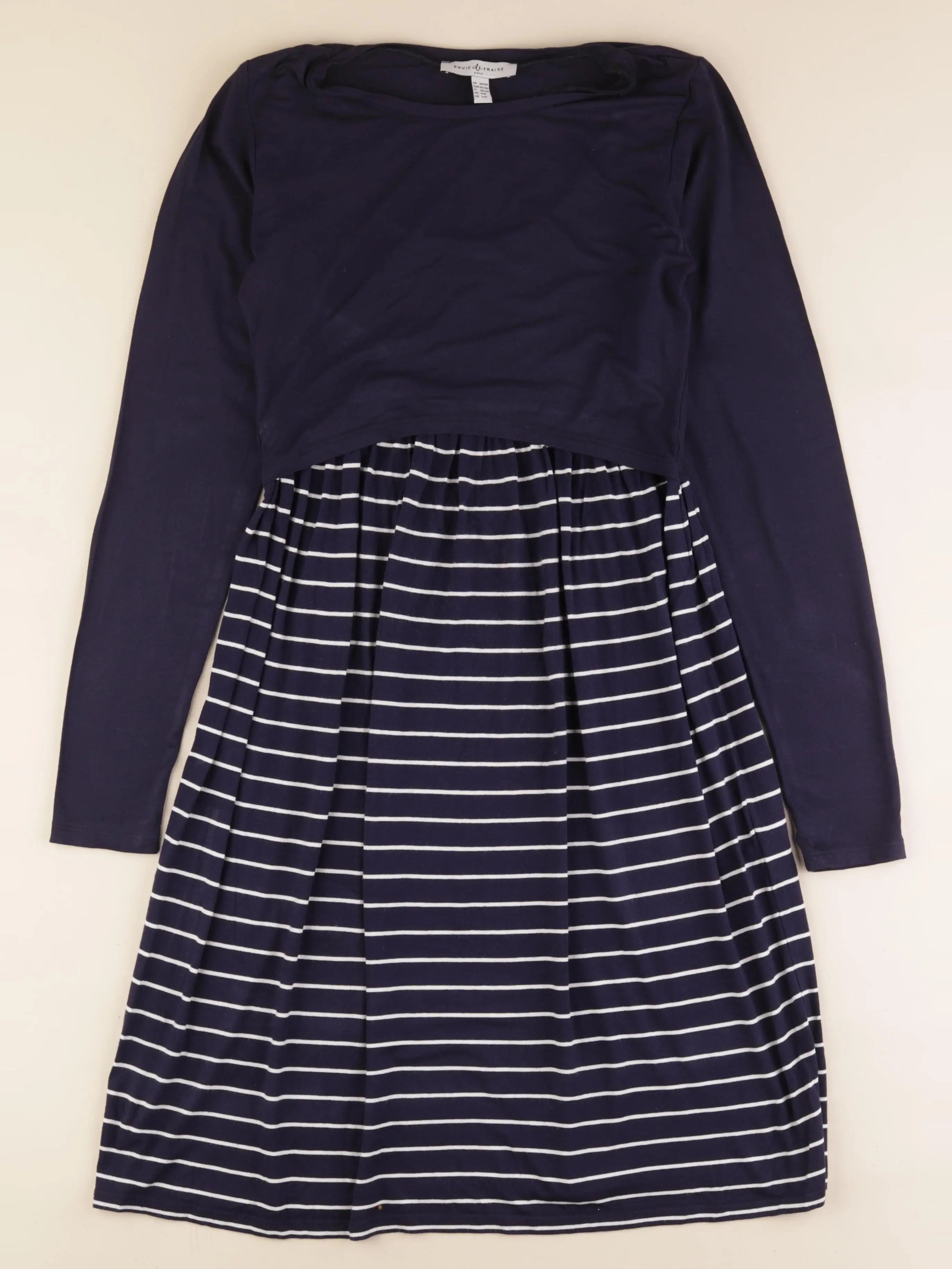 Envie de fraise - robe grossesse bleu - 34 à 36