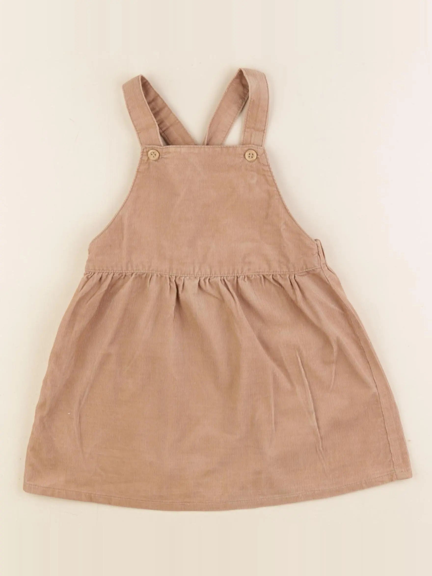 H&M - robe marron - 9/12 mois