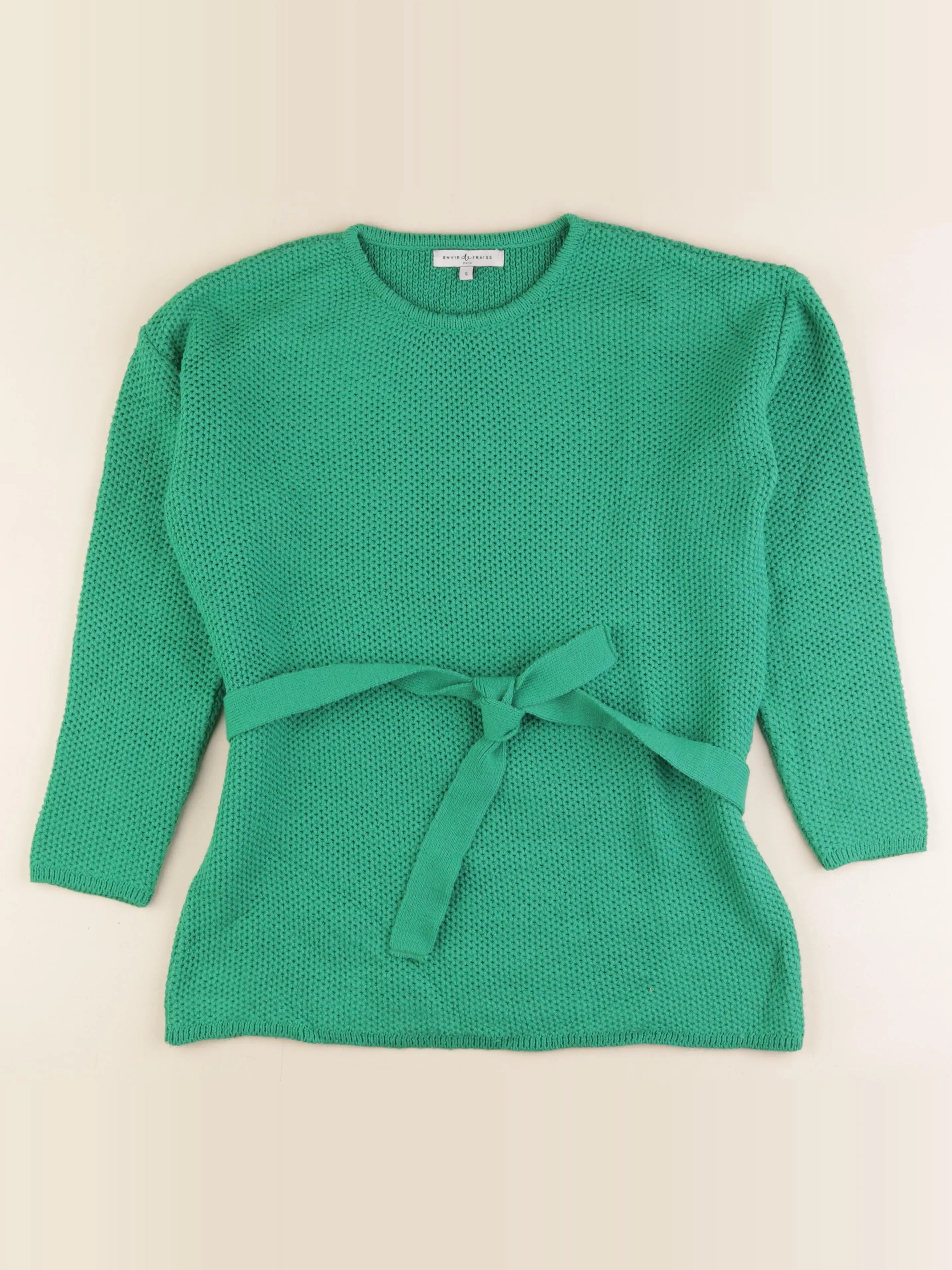 Envie de fraise - pull grossesse vert - s