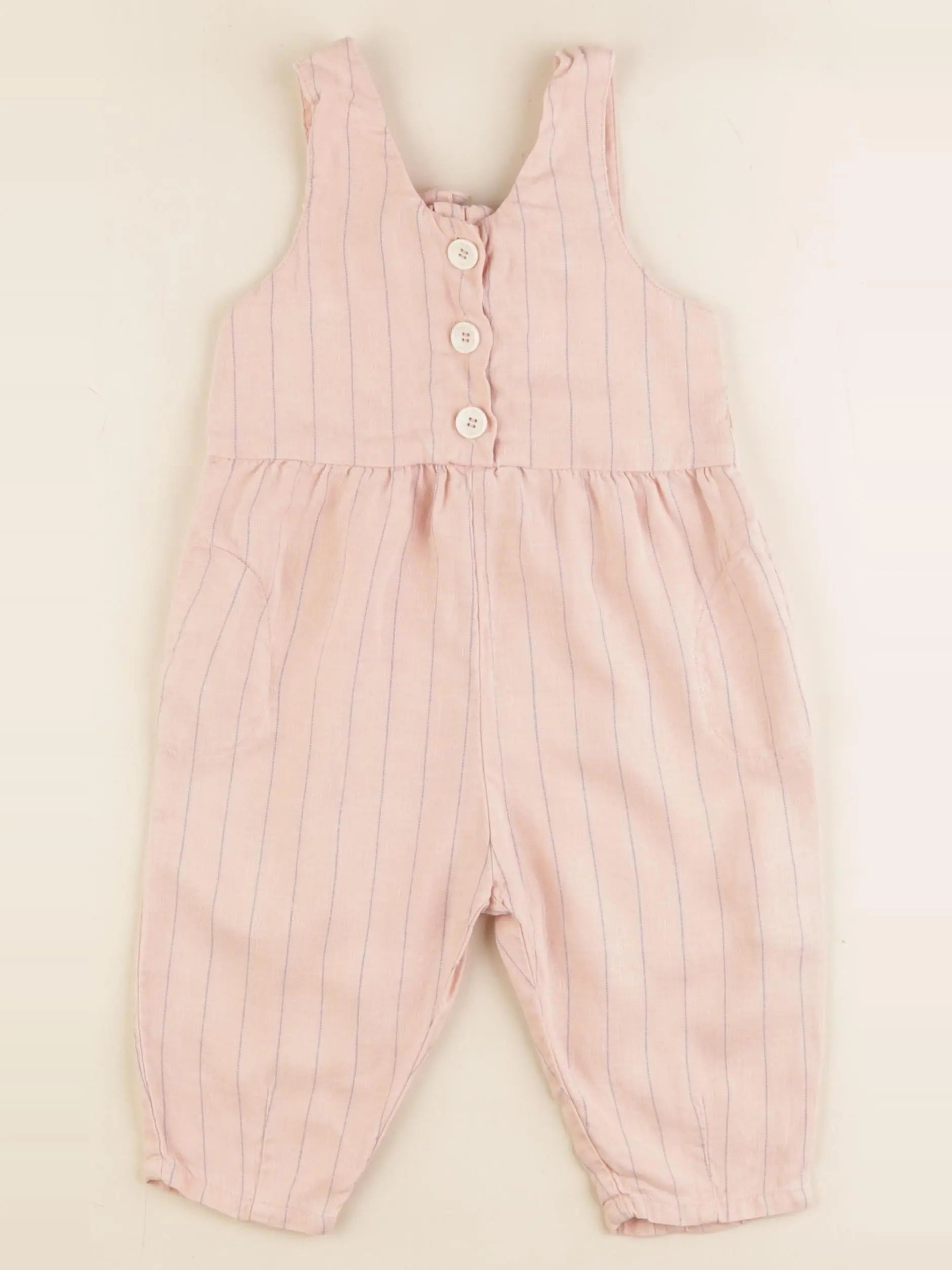 Zara - combinaison rose - 9/12 mois