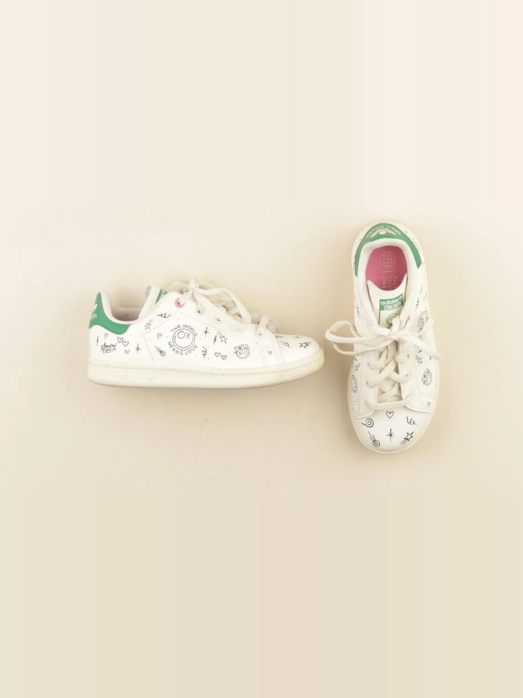 Adidas - baskets blanc - pointure 29