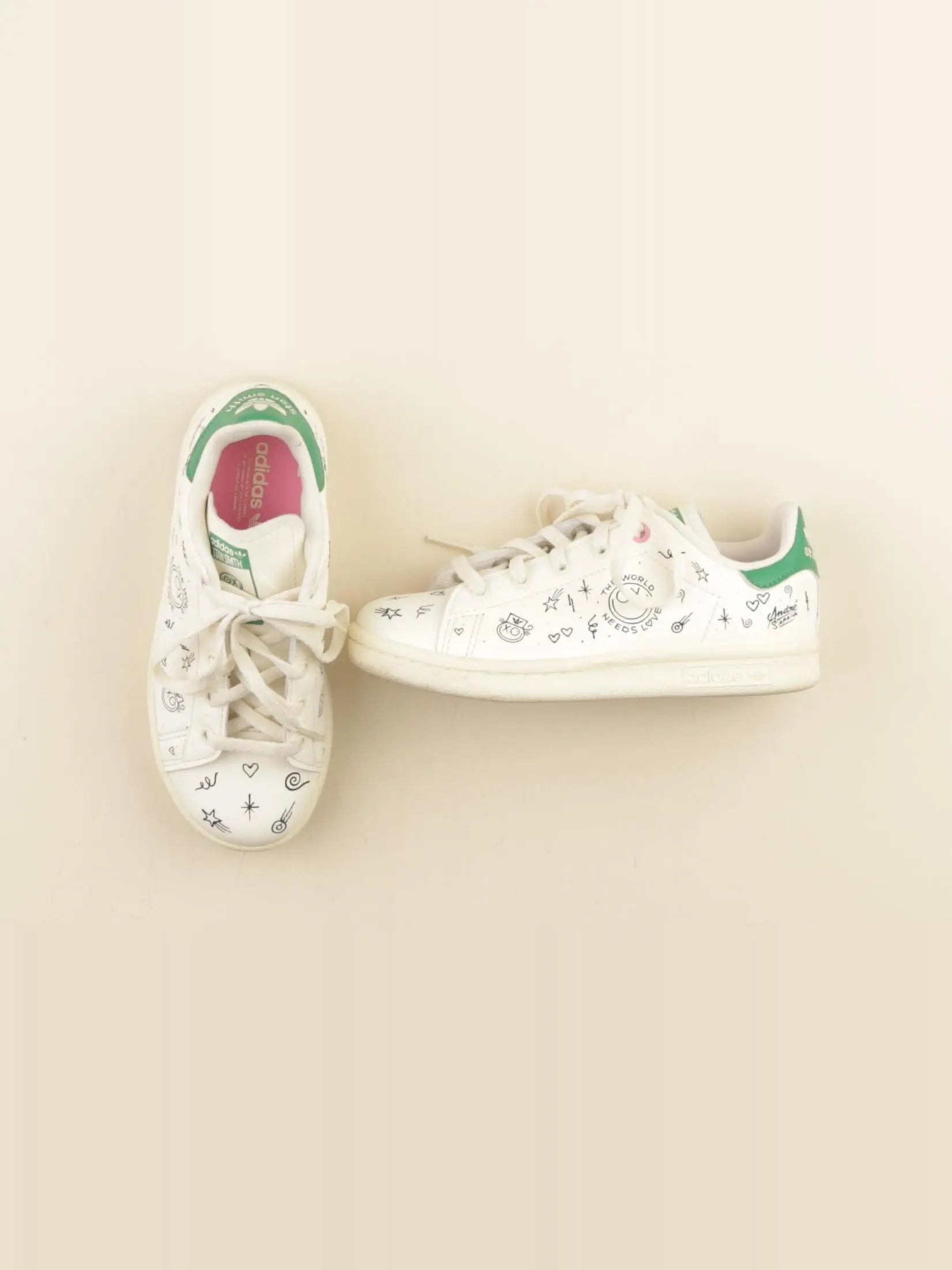 Adidas - baskets blanc - pointure 29