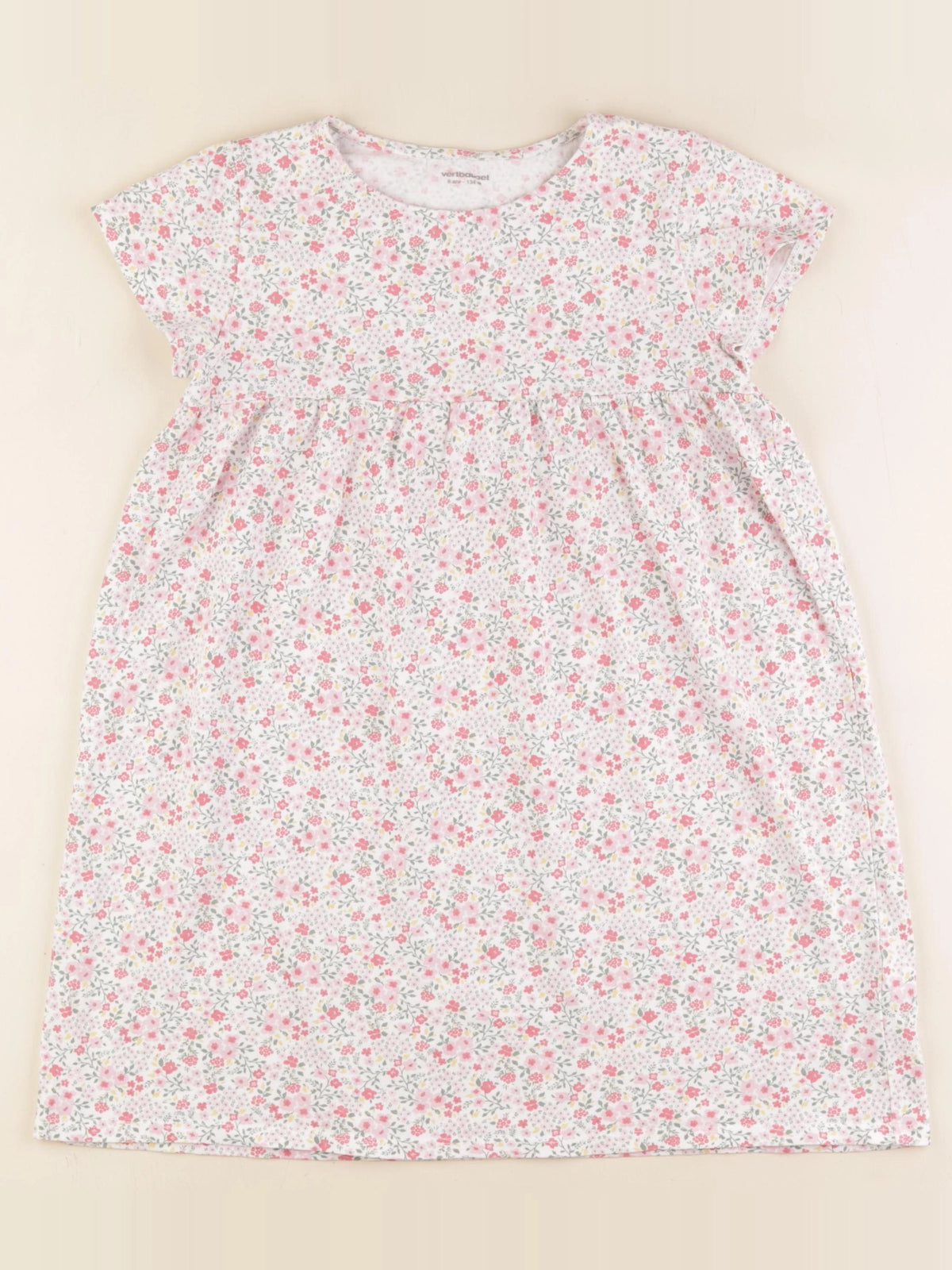 Vertbaudet - robe multicolore - 9 ans