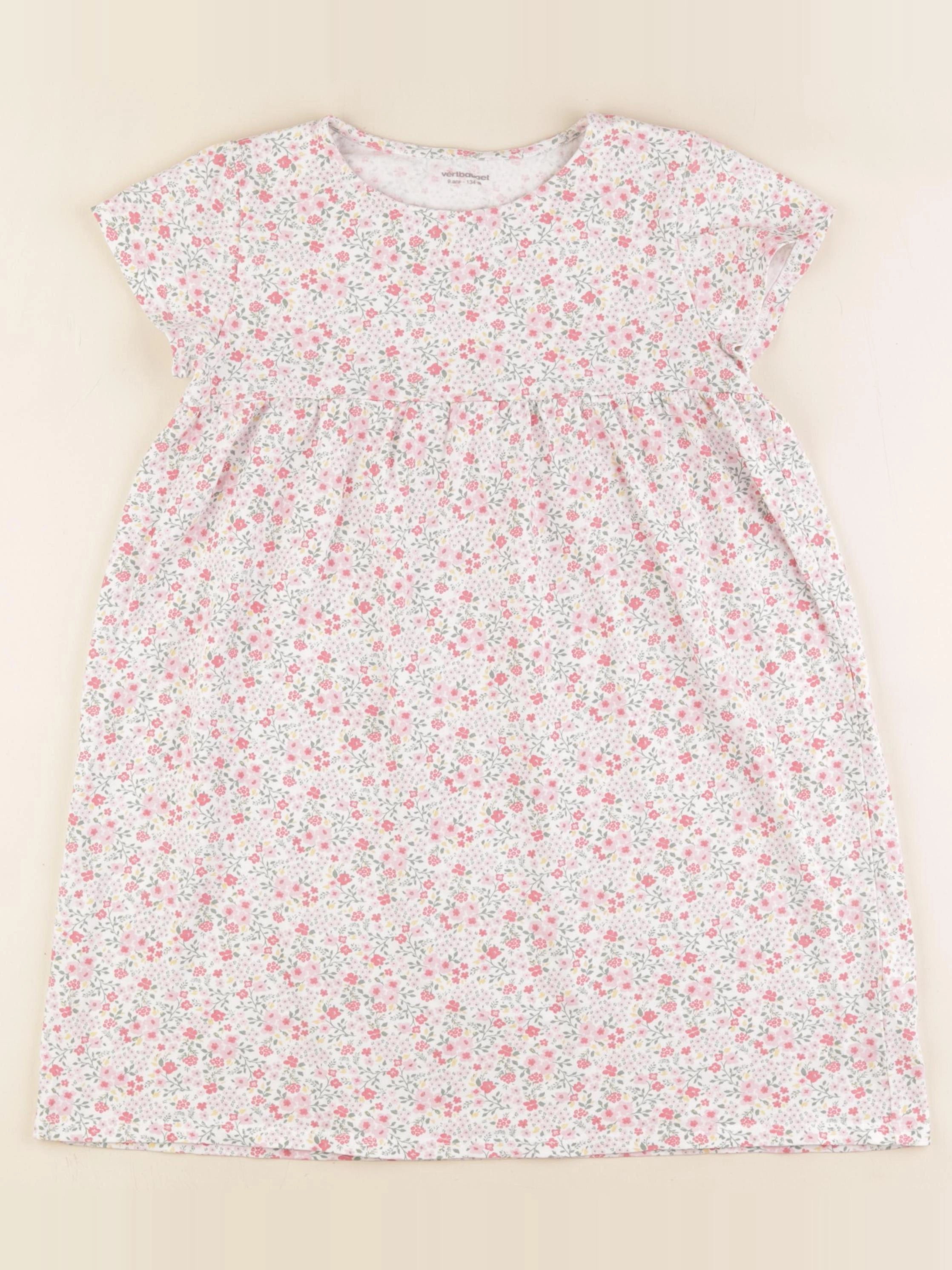 Vertbaudet - robe multicolore - 9 ans