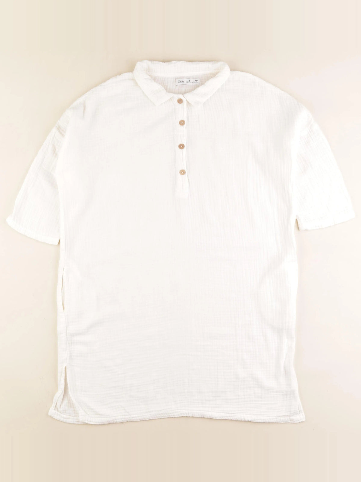 Zara - robe blanc - 9 ans