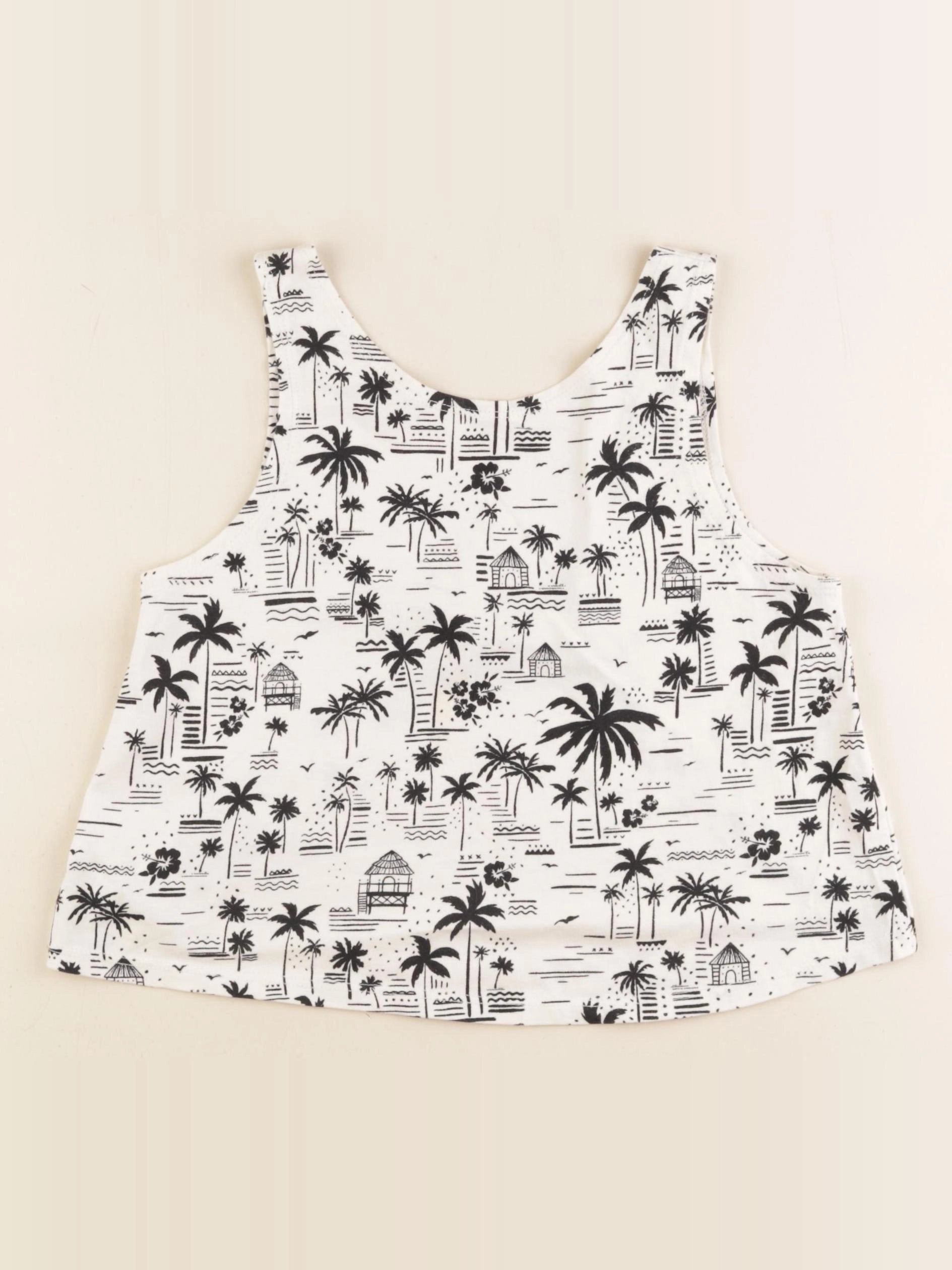 Zara - débardeur beige, noir - 9 ans