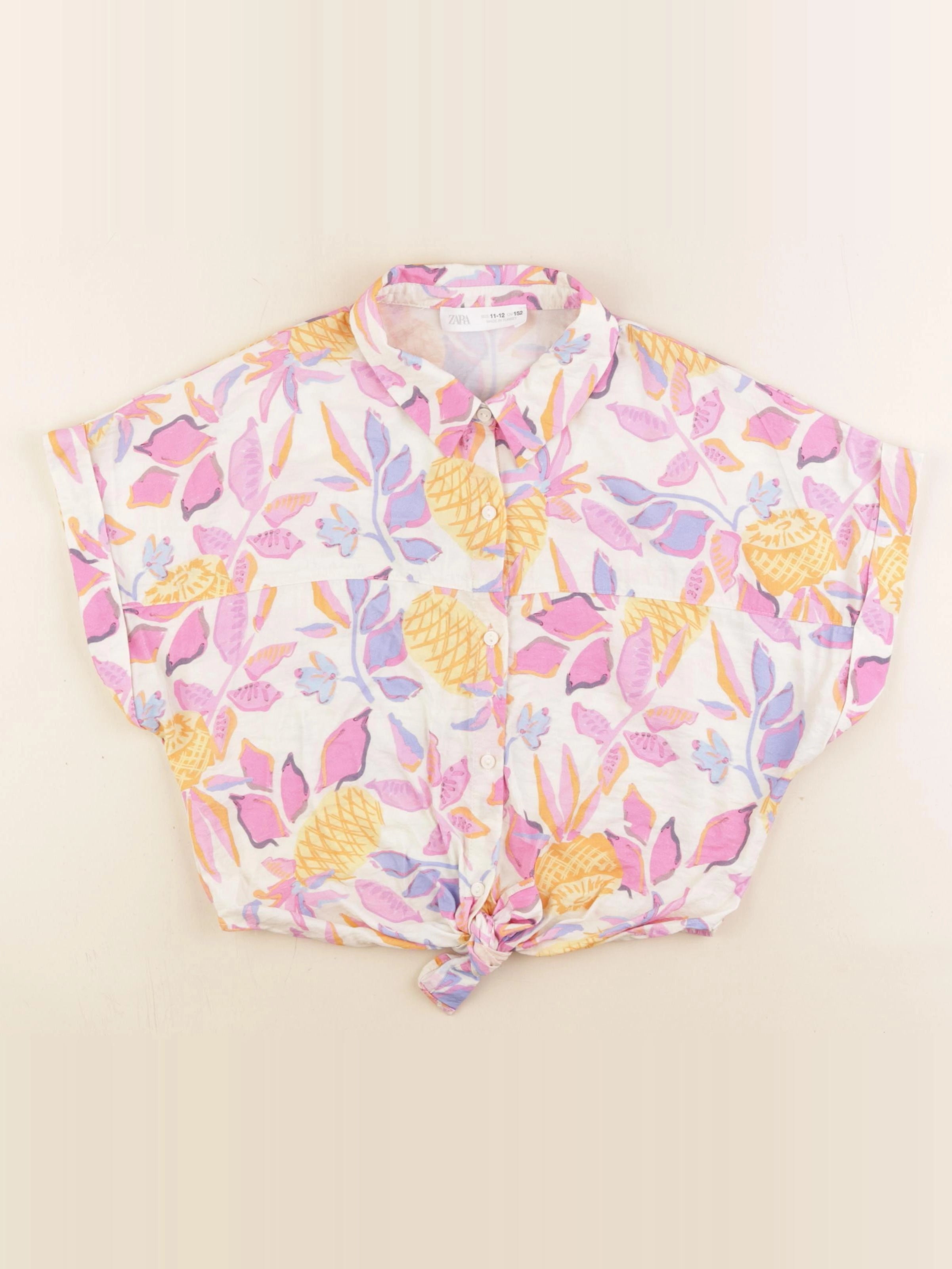 Zara - blouse multicolore - 11/12 ans