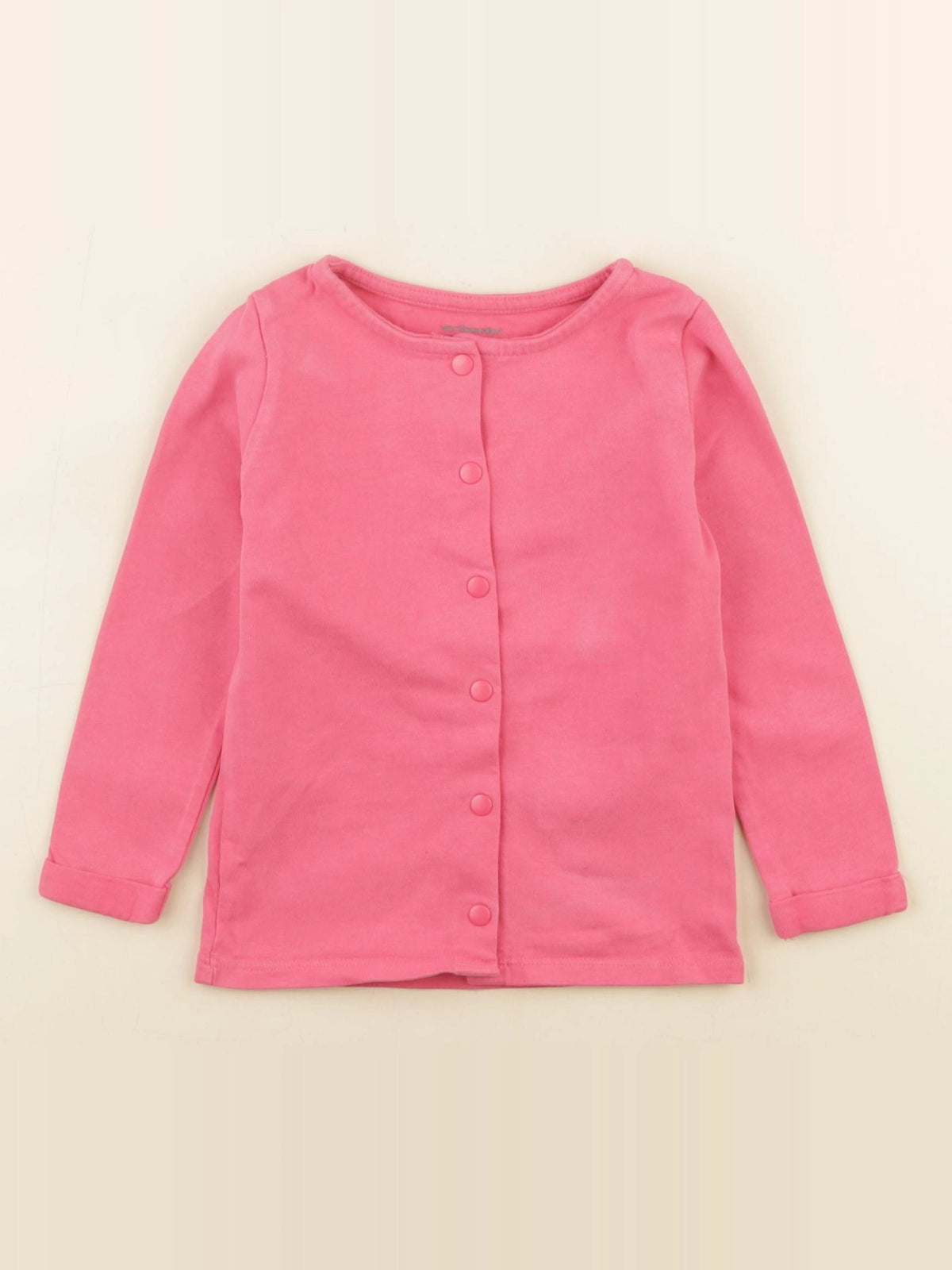 Vertbaudet - gilet rose - 2 ans