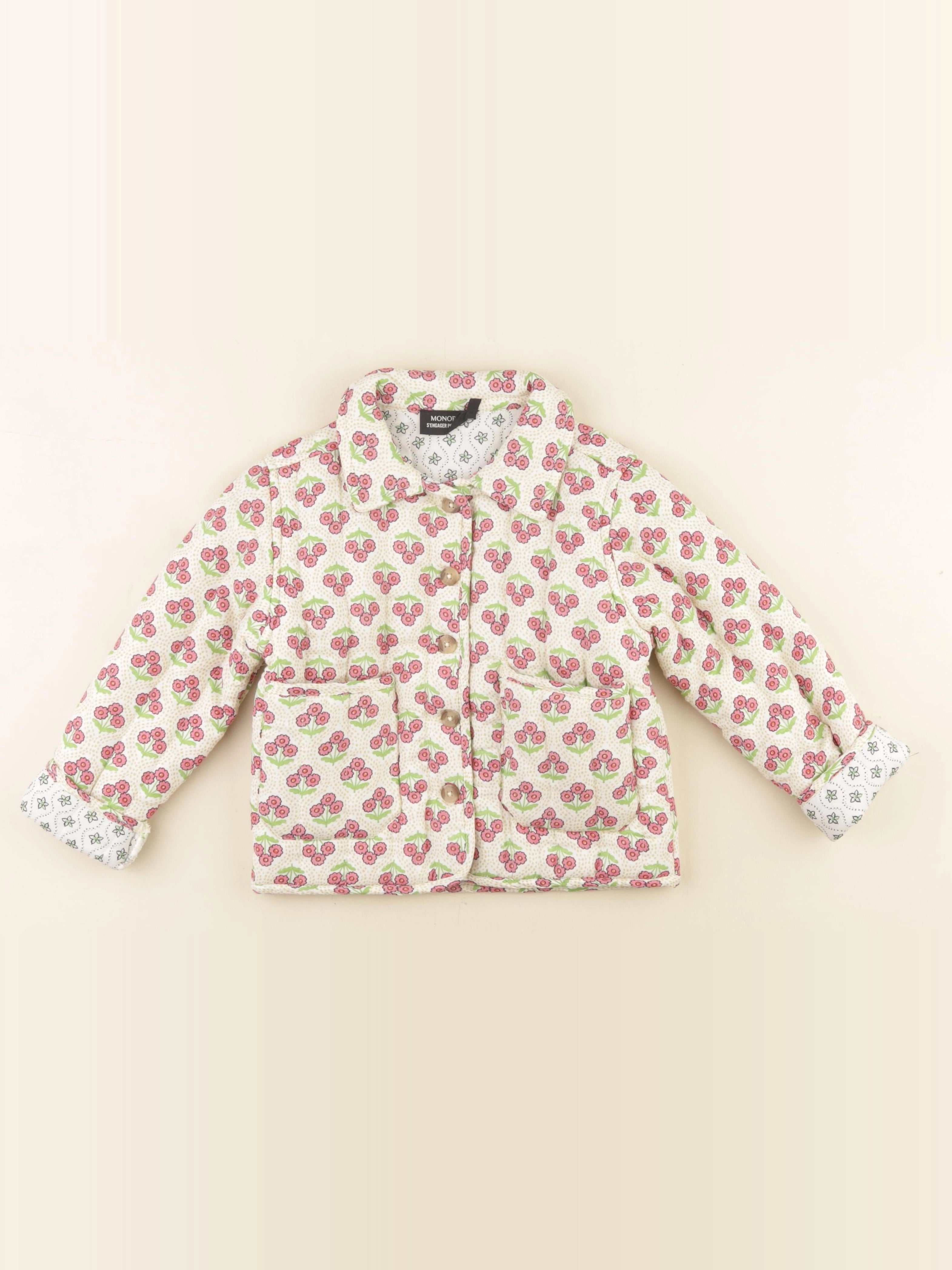 Monoprix - veste multicolore - 5 ans