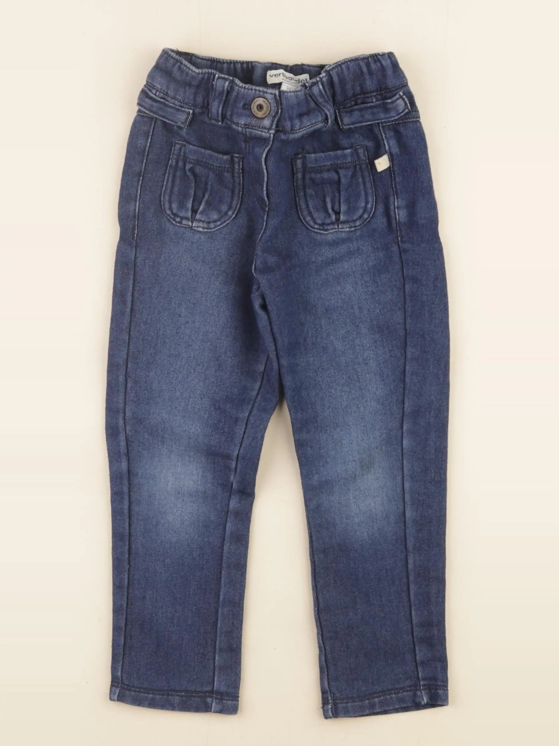 Vertbaudet - jean bleu - 3 ans