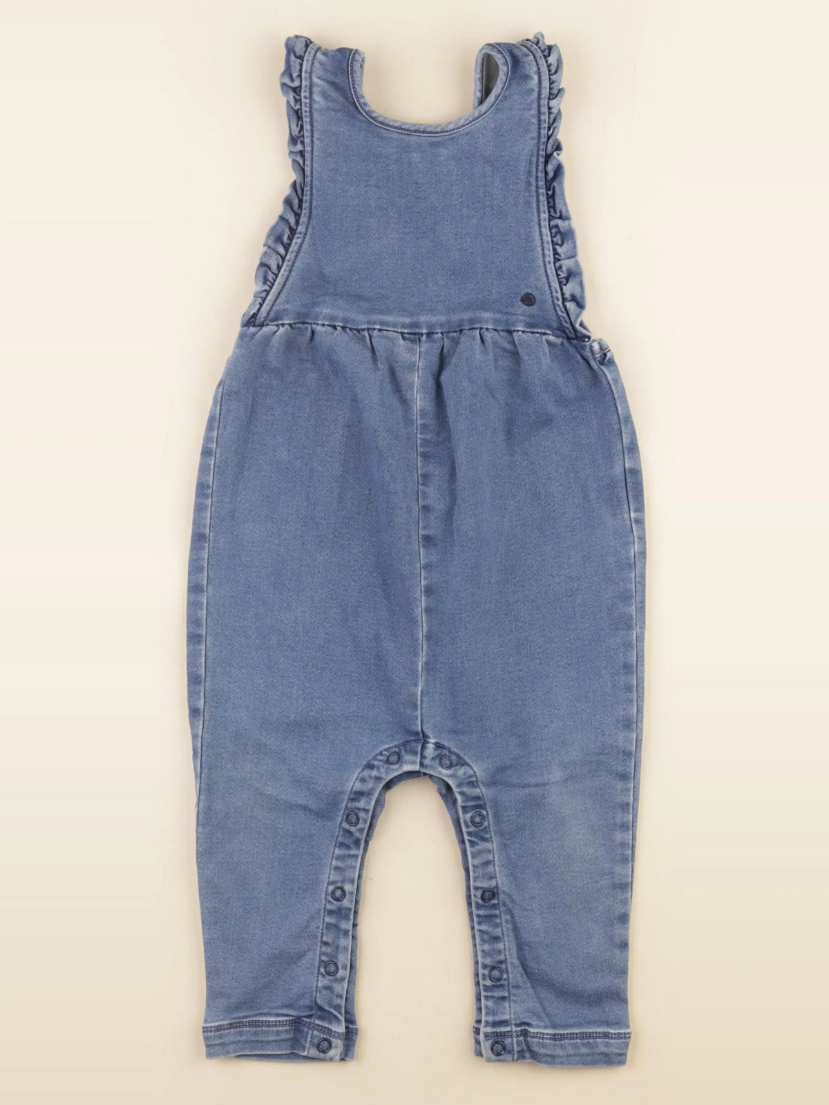 Petit Bateau - combinaison bleu - 24 mois